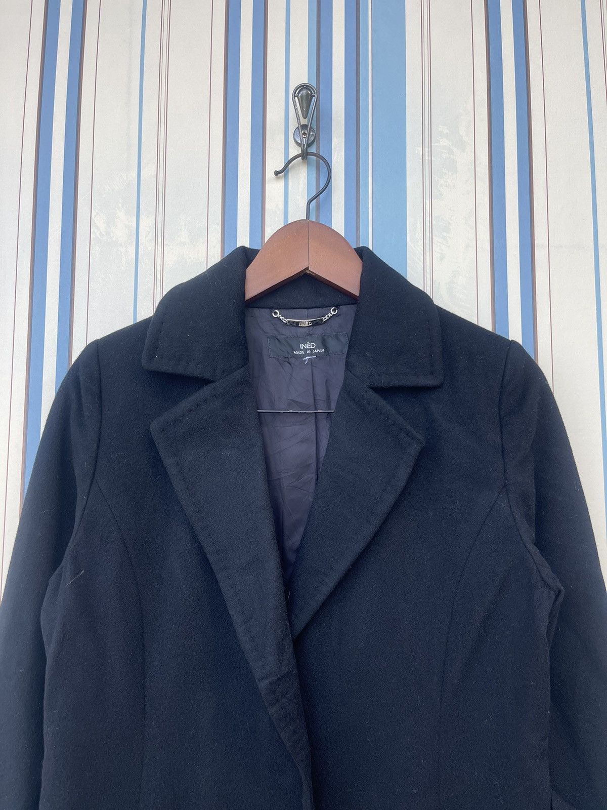 Yohji Yamamoto Ined Yohji Yamamoto Wool Long Coat Jacket Size S / US 4 / IT 40 - 4 Thumbnail