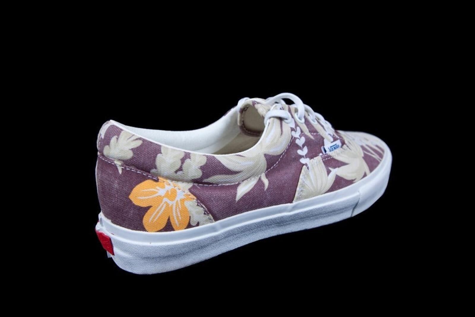Vans Vans Era LX Aloha VN-0EXK1WD Maroon White US10.5 Size US 10.5 / EU 43-44 - 4 Thumbnail