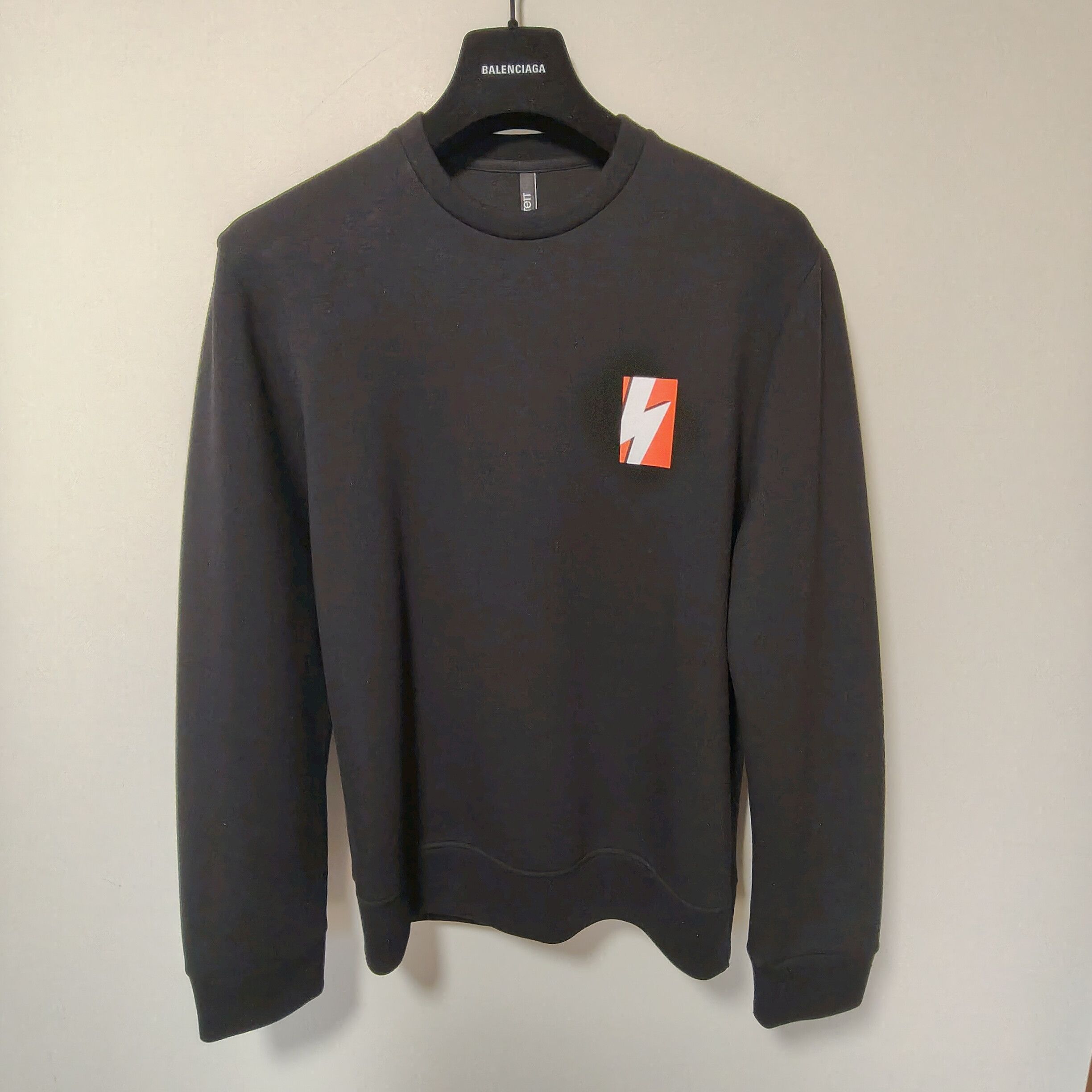 Neil Barrett bolt print sweatshirt Size US M / EU 48-50 / 2 - 1 Thumbnail