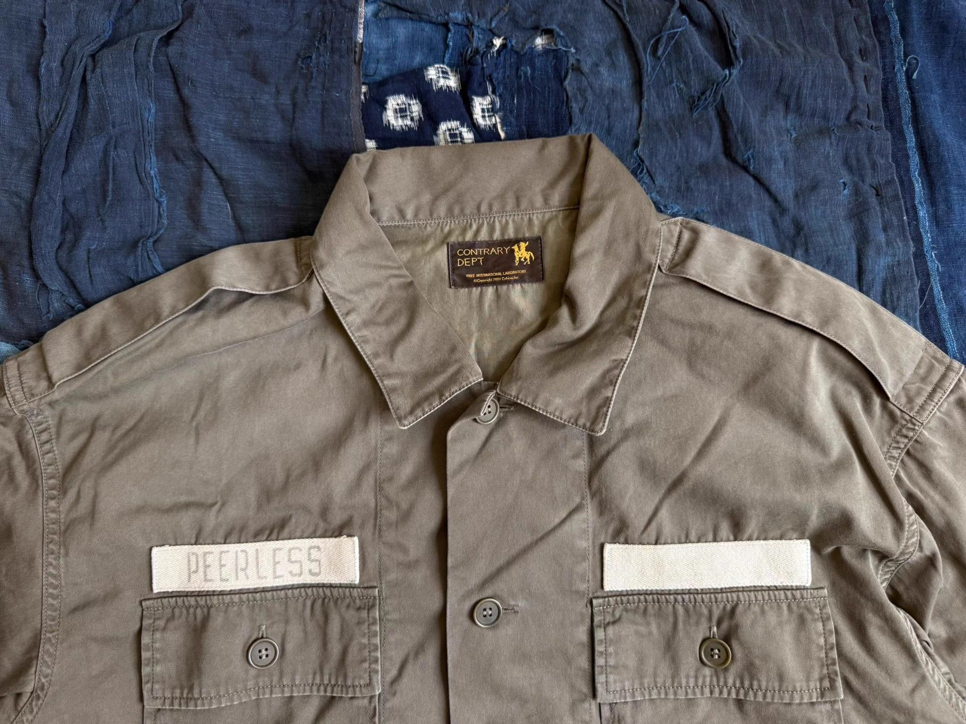 Visvim VISVIM 24SS Canaan L/S Shirt Olive Size 2 Size US M / EU 48-50 / 2 - 4 Thumbnail