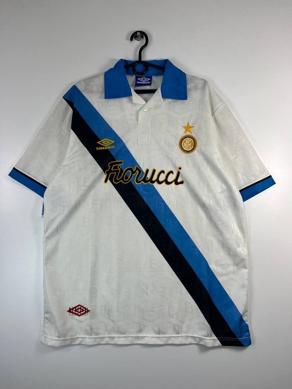 Umbro Umbro Inter Milan 1993-94 Away Football Shirt Soccer Size XL Size US XL / EU 56 / 4 - 1 Thumbnail