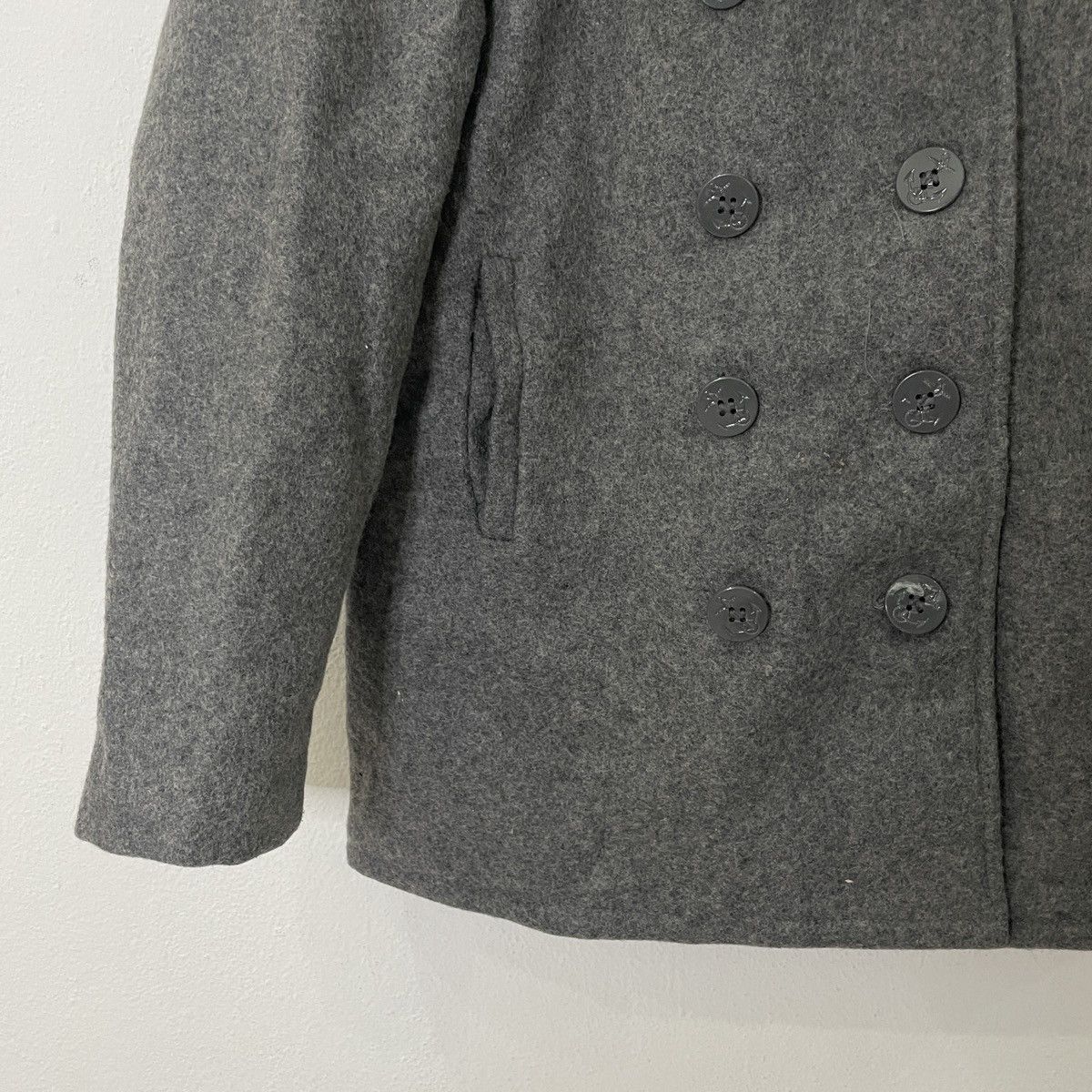 Schott Vintage 90s Schott U.S 740n Pea Jacket Size US M / EU 48-50 / 2 - 3 Thumbnail
