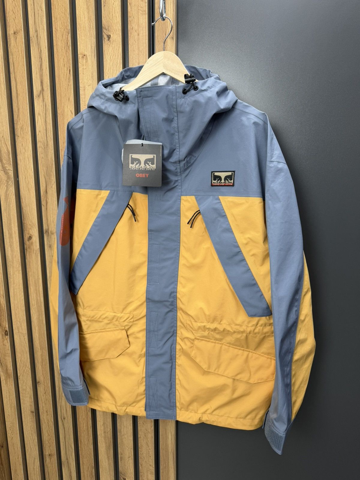Napapijri Napapijri x Obey Eposh Shell Jacket Men’s Size L Size US L / EU 52-54 / 3 - 3 Thumbnail