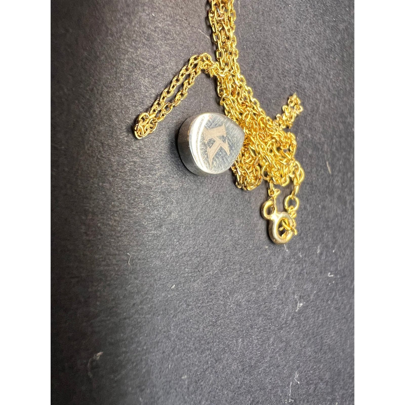 Other NEW sterling silver initial K pendant chain 16 inch necklace Size ONE SIZE - 14 Thumbnail