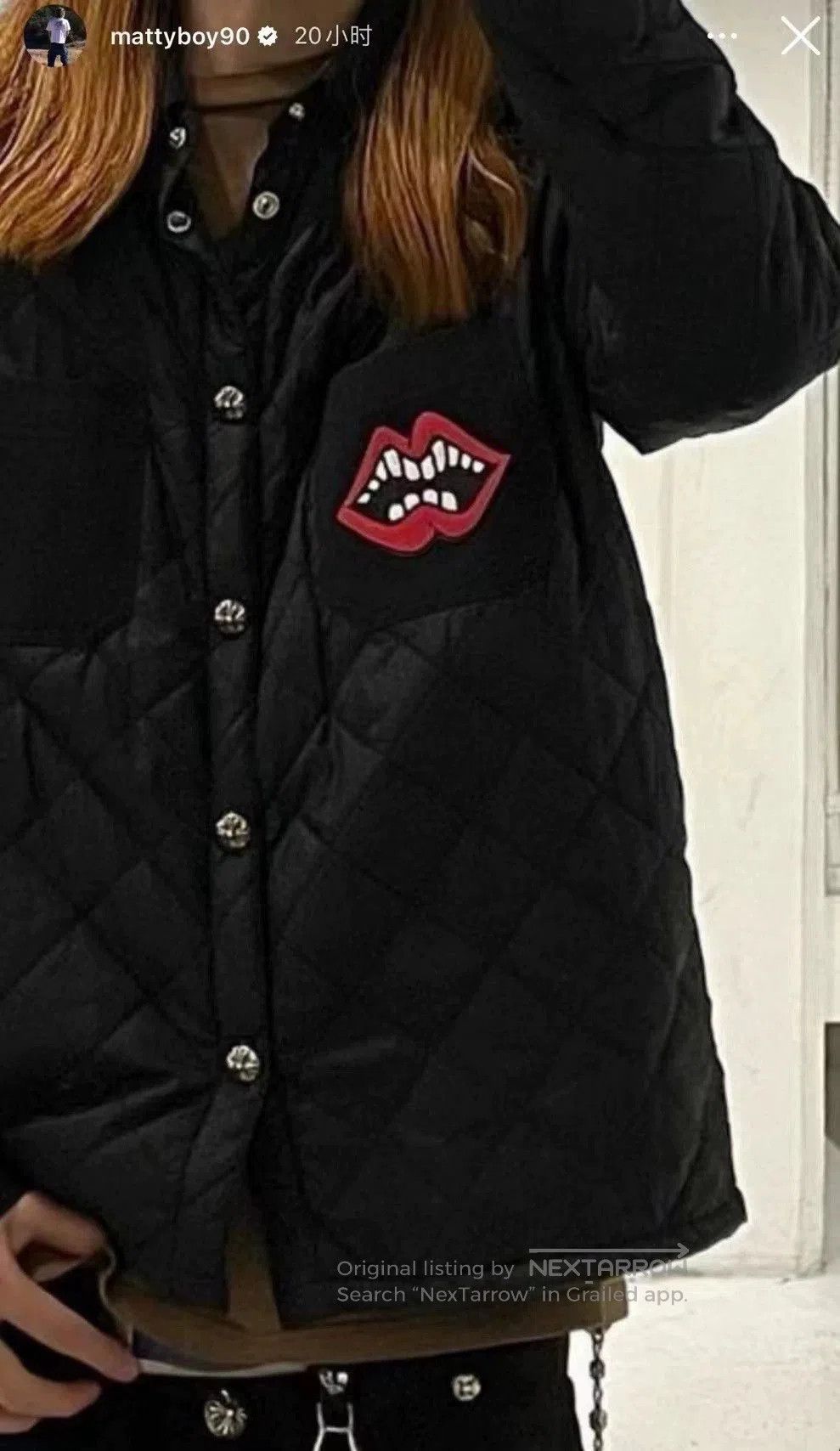 Chrome Hearts chrome hearts mattyboy quilted shirt jacket. Size US L / EU 52-54 / 3 - 8 Thumbnail