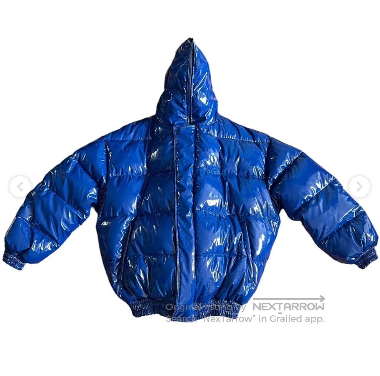 Vetements vetements glossy blue puffer jacket. Size XS / US 0-2 / IT 36-38 - 6 Thumbnail