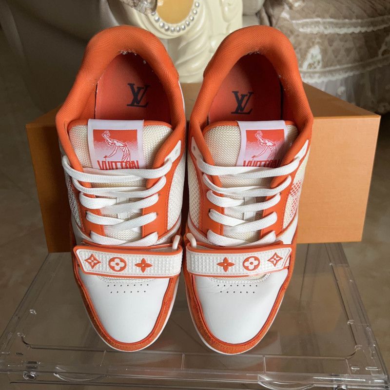 Louis Vuitton Louis Vuitton Stylish Low-Top Trainer Sneakers -2508 Size US 8.5 / EU 41-42 - 9 Thumbnail