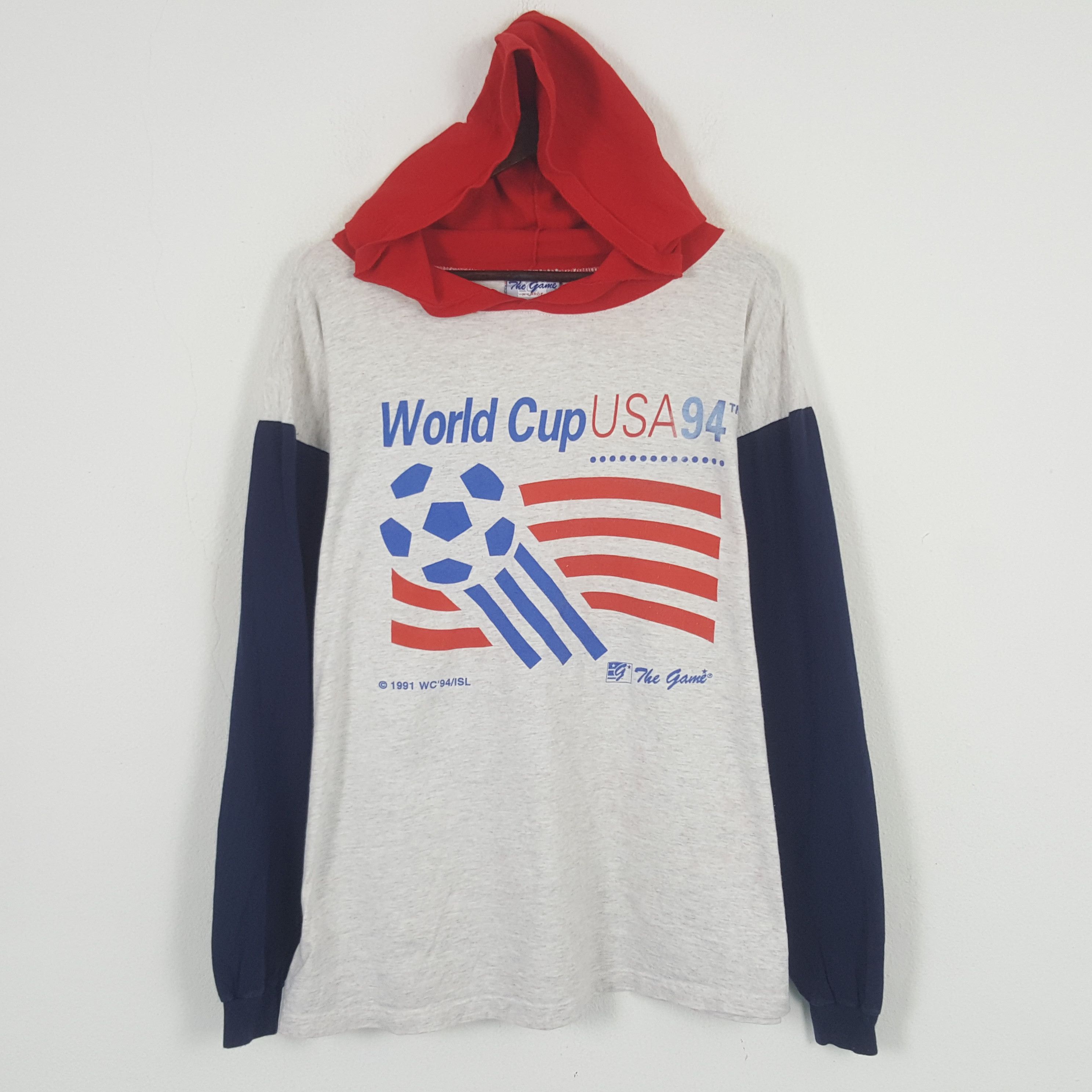The Game × Vintage Vintage World Cup USA 94 Tshirt Hoodie Size US XL / EU 56 / 4 - 1 Thumbnail
