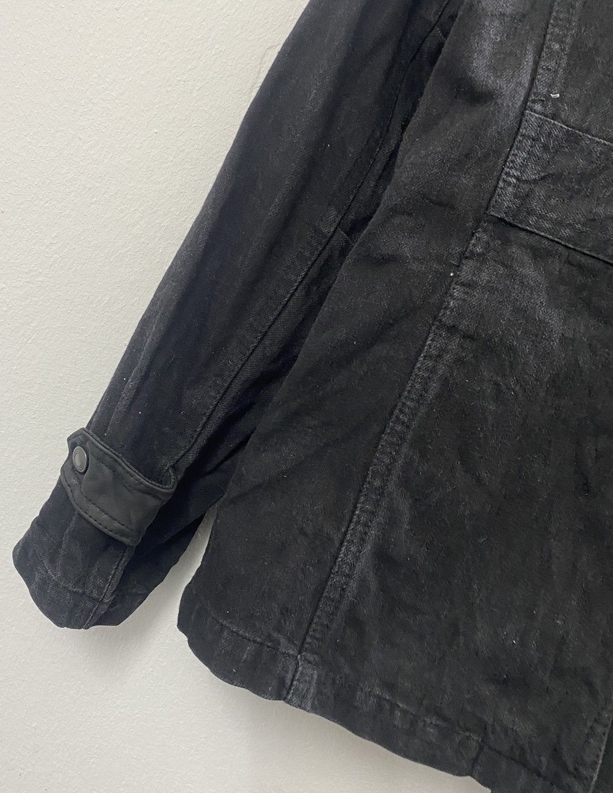 Tornado Mart Vintage Tornado Mart Leather Pocket&Collar Denim Jacket Size S / US 4 / IT 40 - 8 Thumbnail