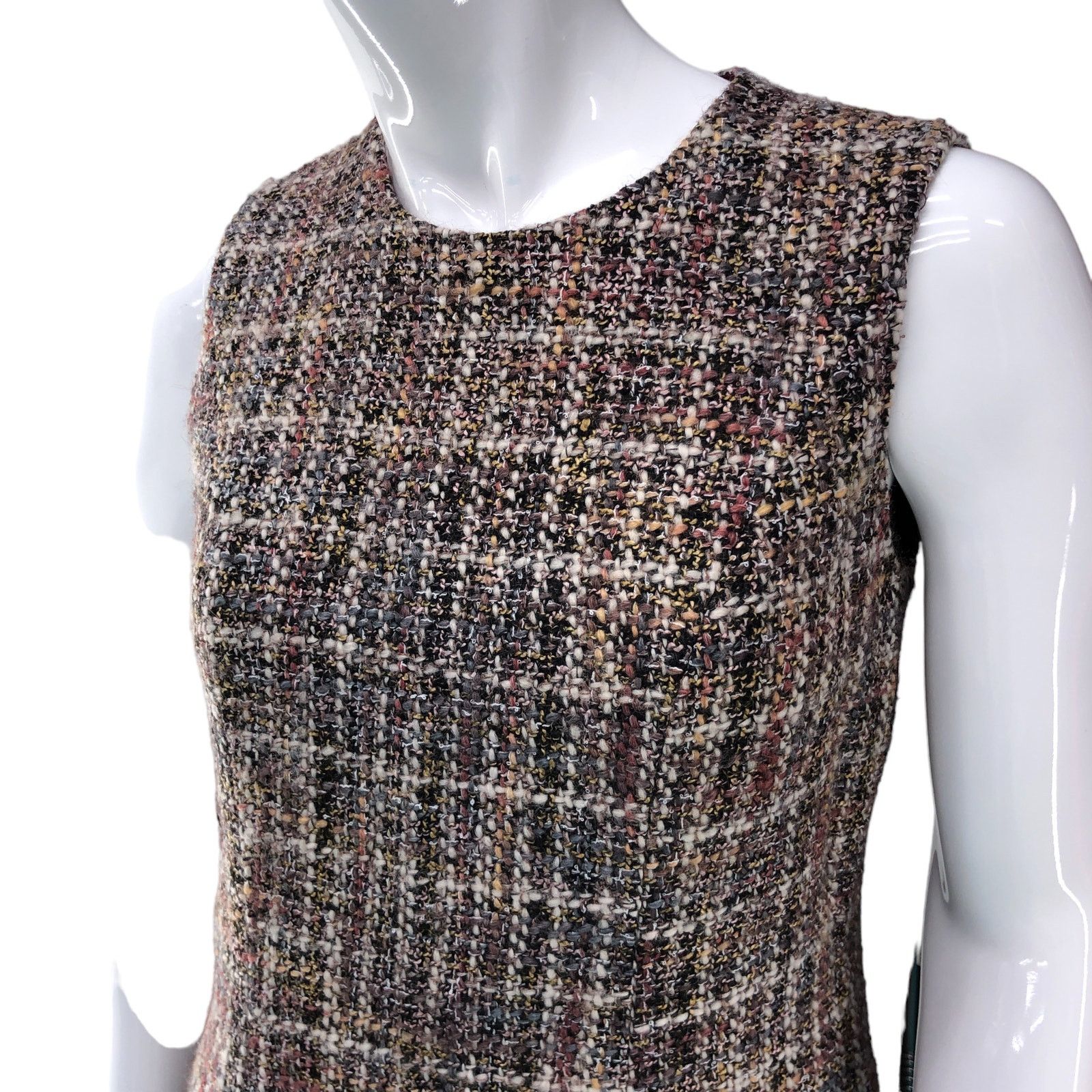 Other Gal Meets Glam Womens Sz 0 Ramona Tweed Shift Pencil Dress Size XS / US 0-2 / IT 36-38 - 3 Thumbnail