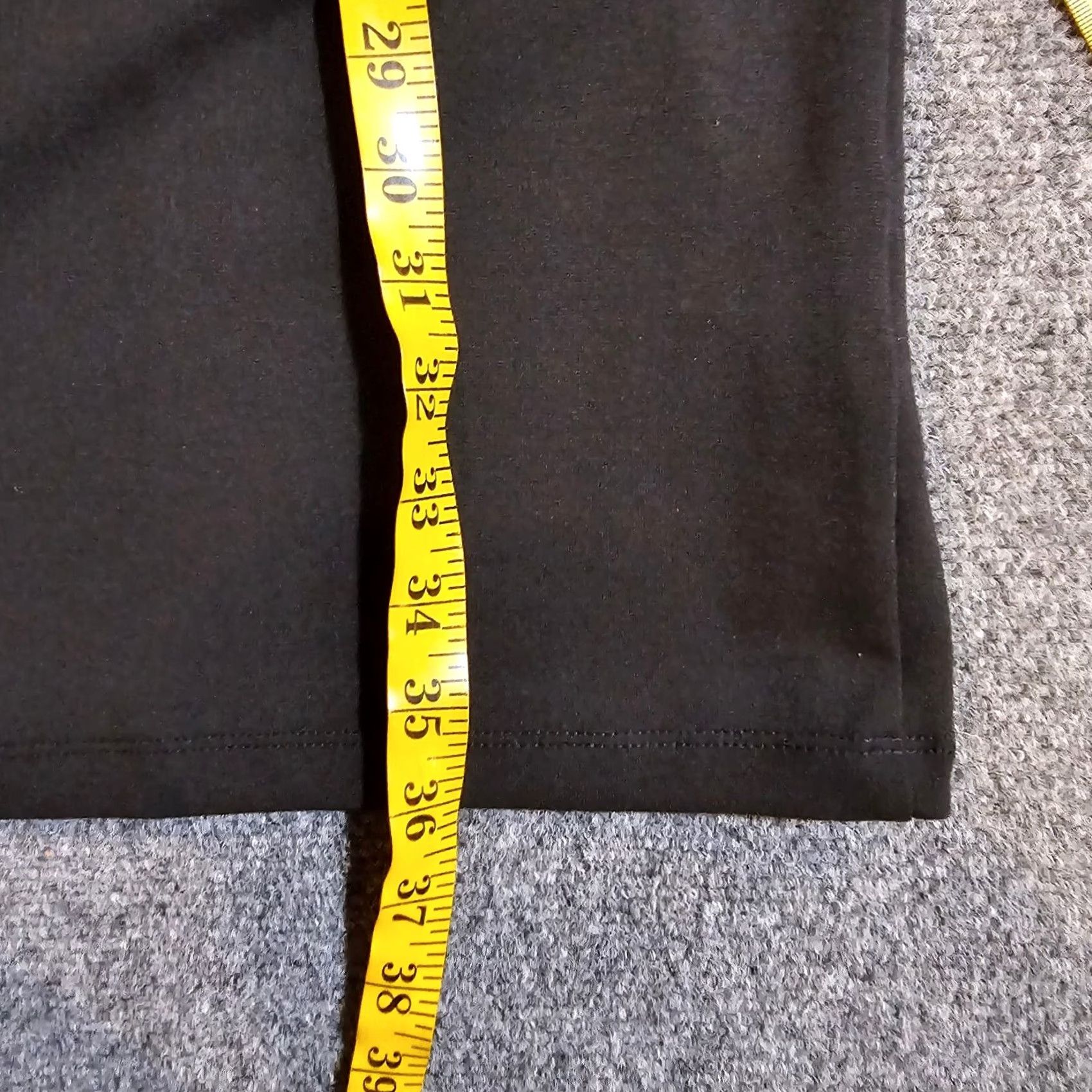Lands' End Lands End Dress Womens 18 Black Round Neck Stretch Sheath Casual Cap Sleeve Knit Polyester Plus Size 18 Womens Size XXL / US 16-18 / IT 52-54 - 7 Thumbnail