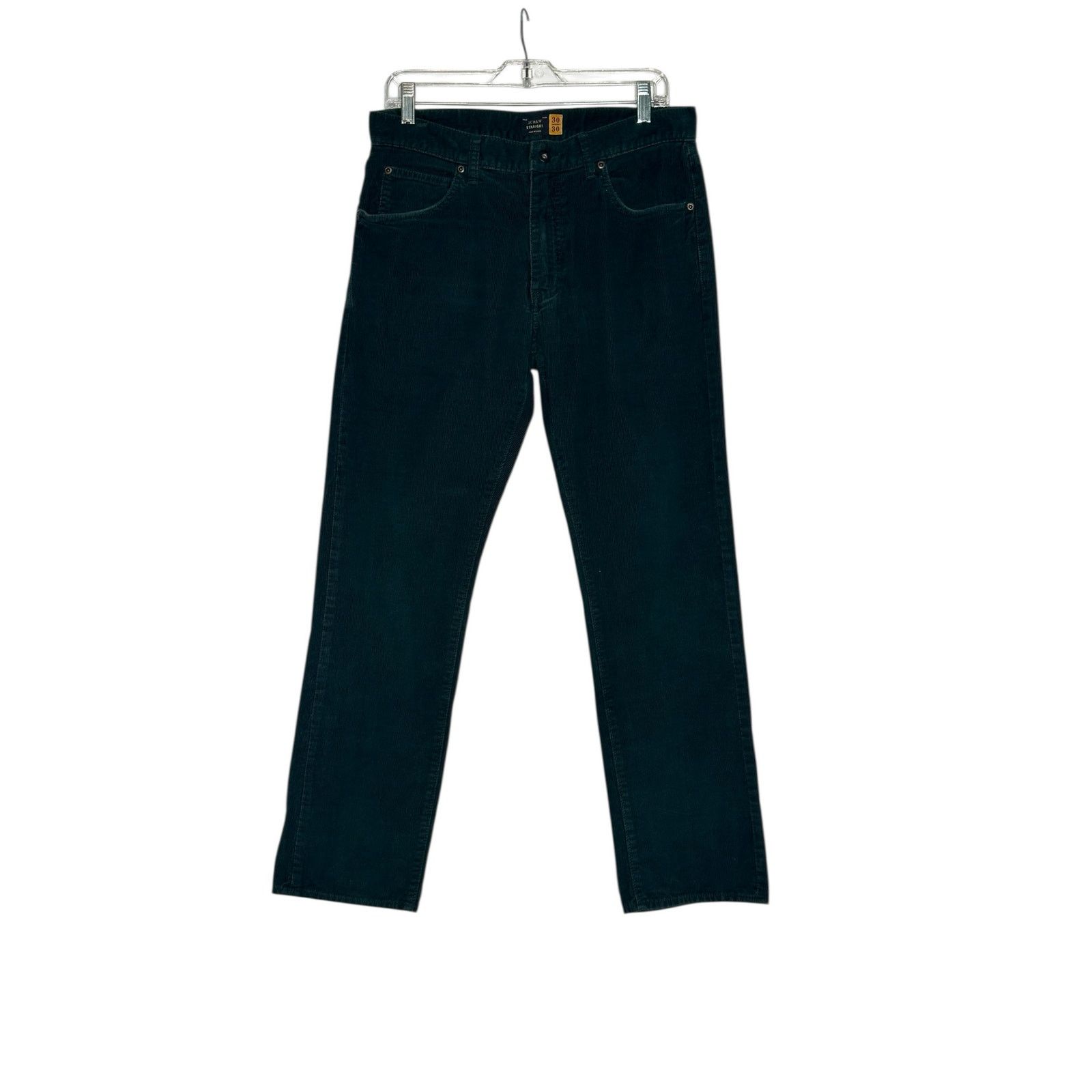 J.Crew J.Crew green corduroy straight legs jeans size 30 Size US 30 / EU 46 - 7 Thumbnail