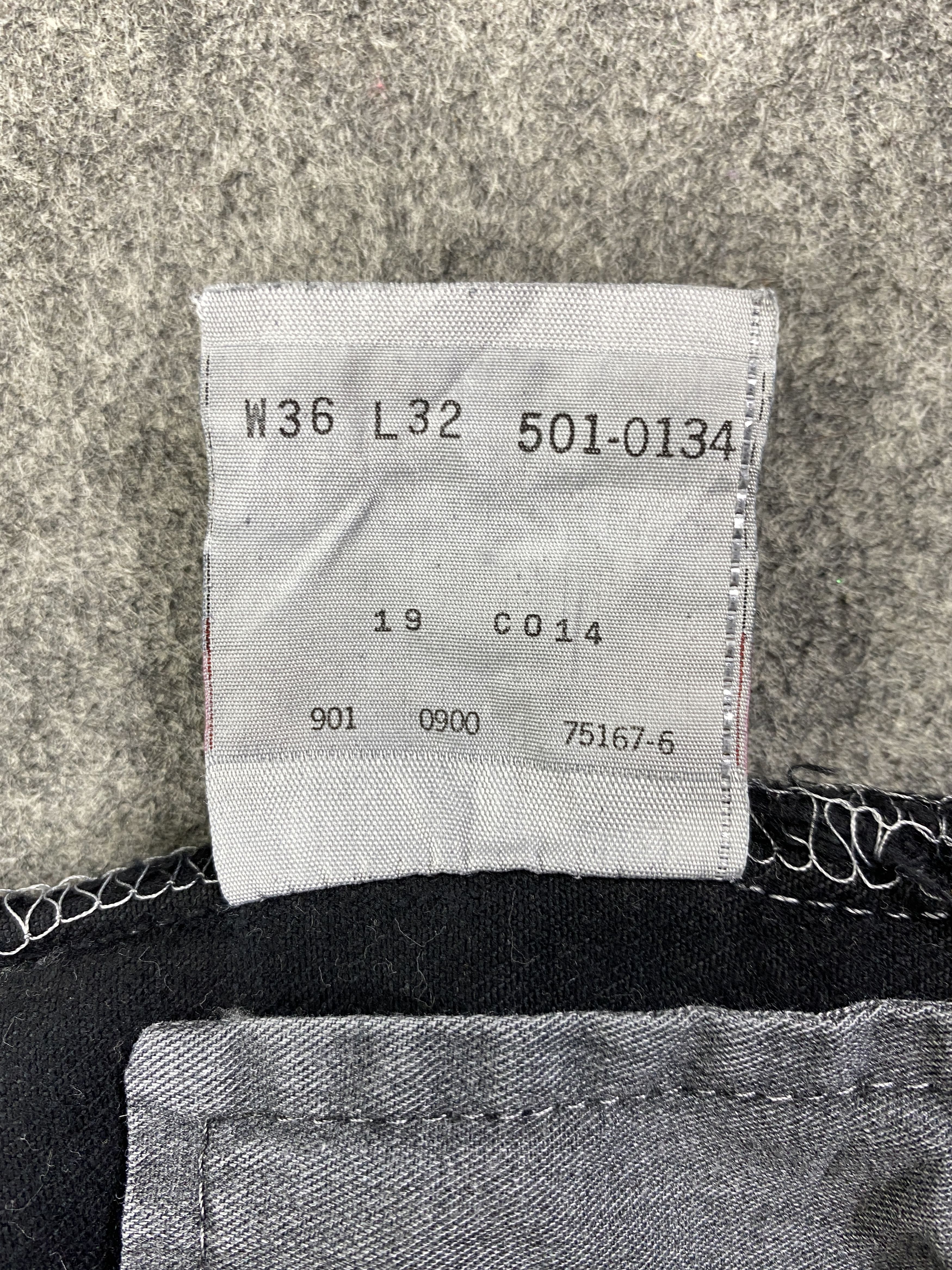 Levi's Black Vintage Levi's 501 Jeans 34x31.5 Denim -JN1649 Size US 34 / EU 50 - 9 Thumbnail