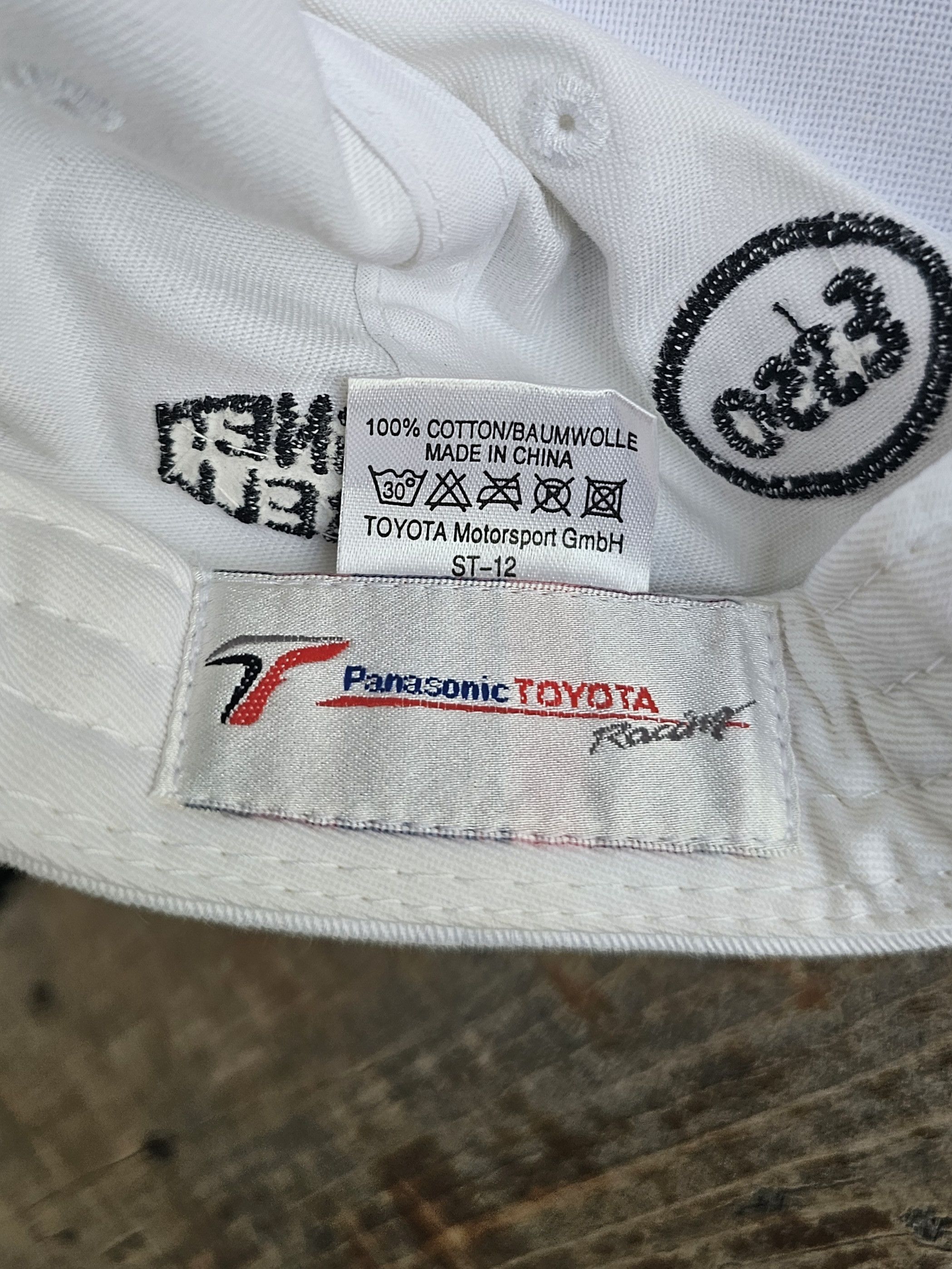 Formula 1 Toyota Panasonic y2k Hat Size ONE SIZE - 7 Thumbnail