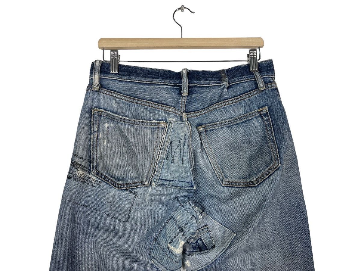 Hysteric Glamour Uniqlo Jeans Patchwork Jeans Size US 31 - 12 Thumbnail