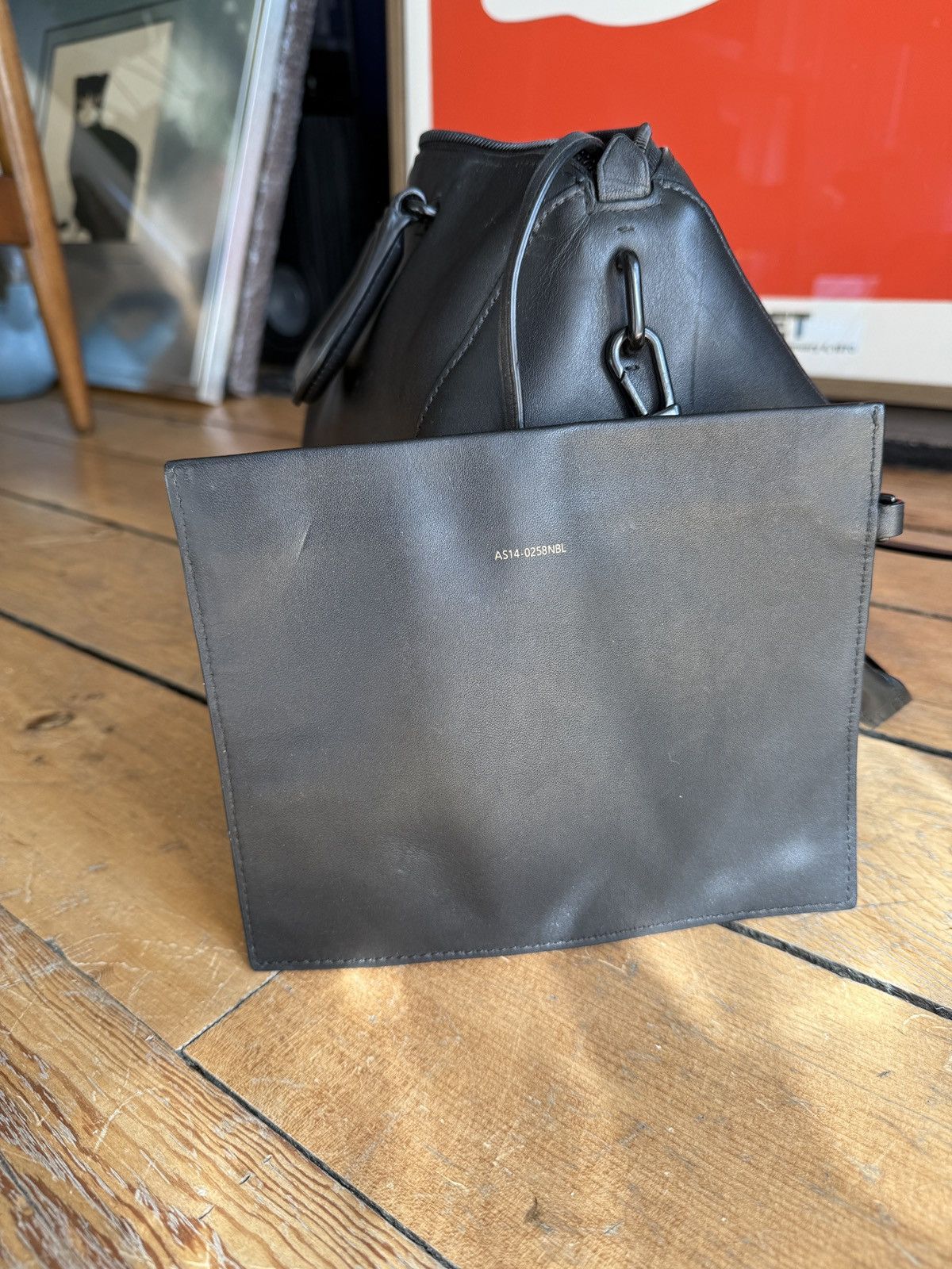 3.1 Phillip Lim Phillip Lim Black Leather Doctors Bag Size ONE SIZE - 6 Thumbnail