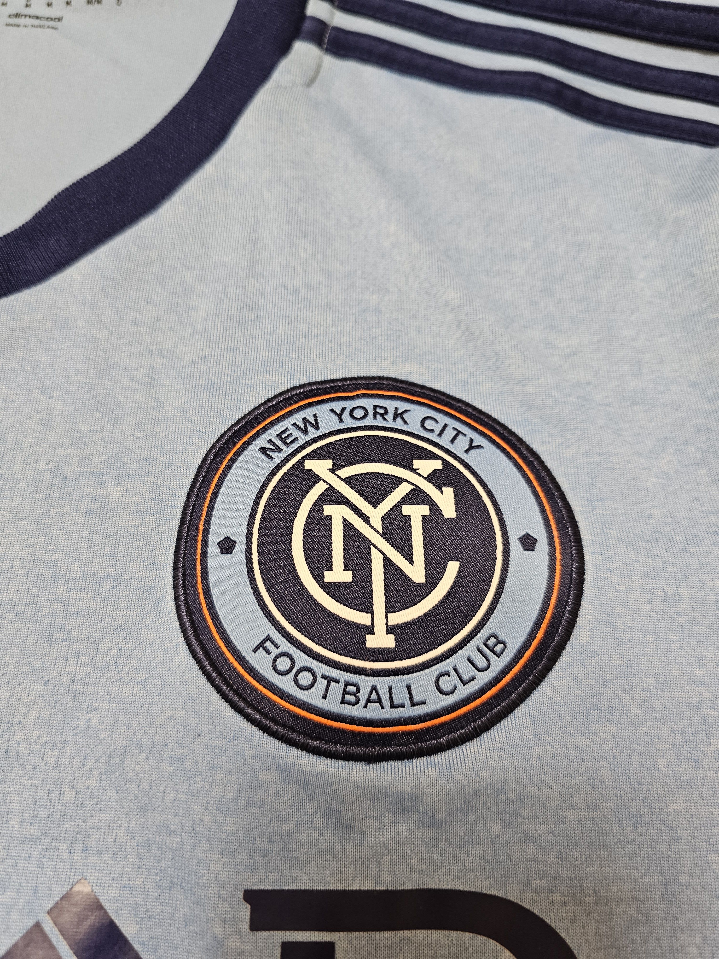 Adidas NEW YORK CITY 2017 2018 HOME FOOTBALL SOCCER JERSEY MLS Size US M / EU 48-50 / 2 - 4 Thumbnail