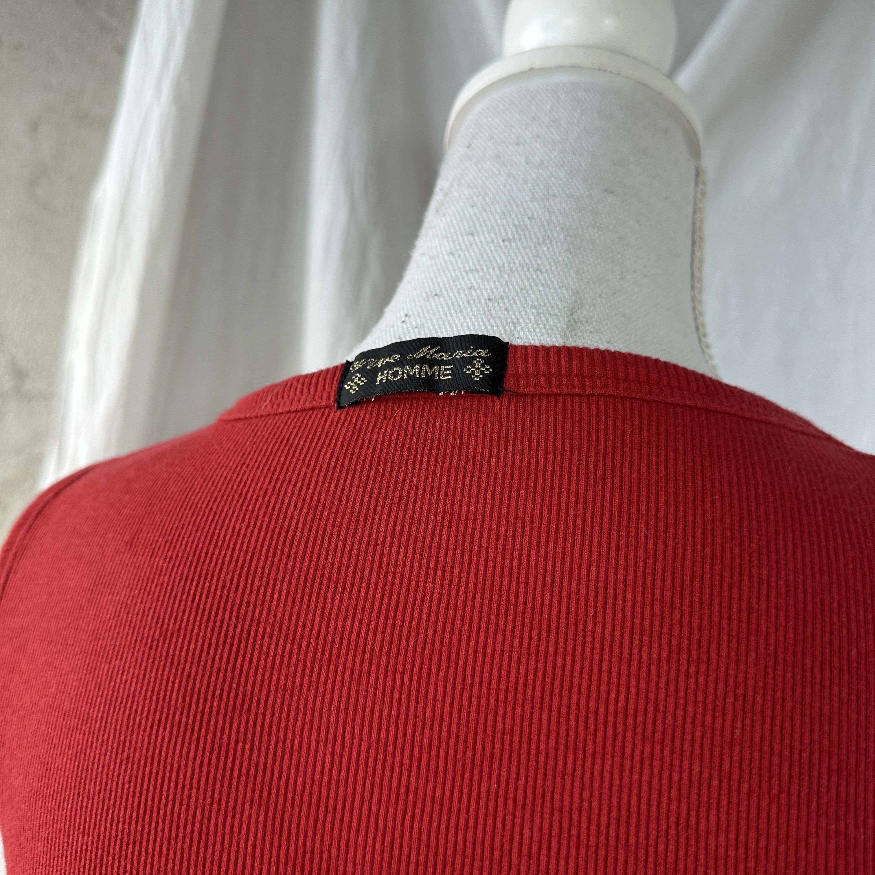 Vintage Vintage 00s Vive Maria Thank God Im a VIP Ribbed Tant Top Size L / US 10 / IT 46 - 7 Thumbnail