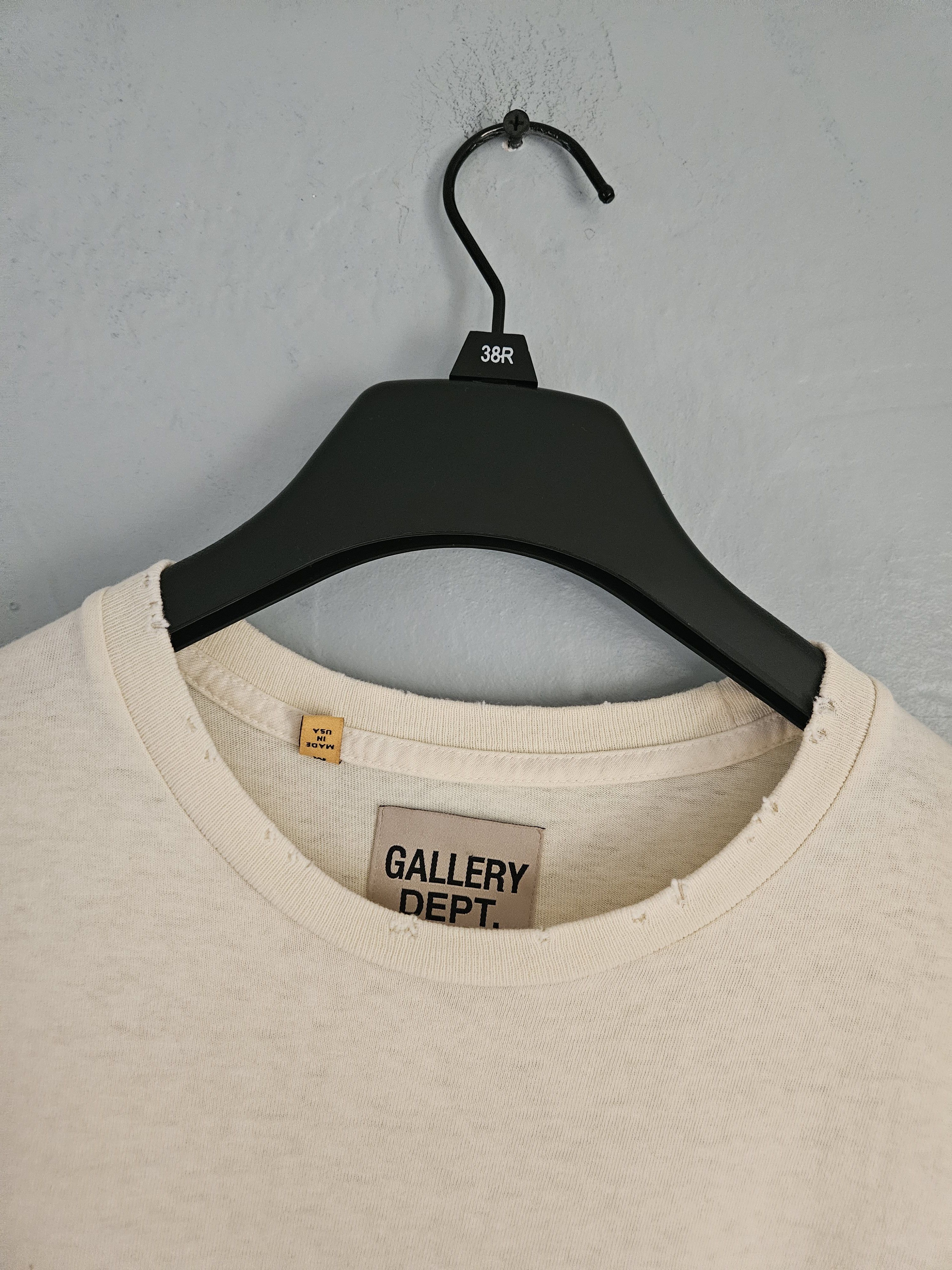 Gallery Dept. G Ball Recall Them All Distressed Beige Tee Size US M / EU 48-50 / 2 - 5 Thumbnail