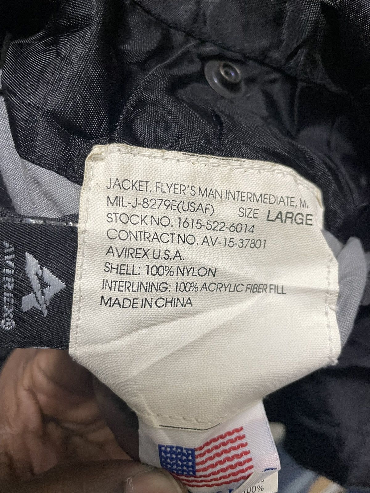 Avirex Vintage Avirex Bomber Jacket Size US L / EU 52-54 / 3 - 8 Thumbnail