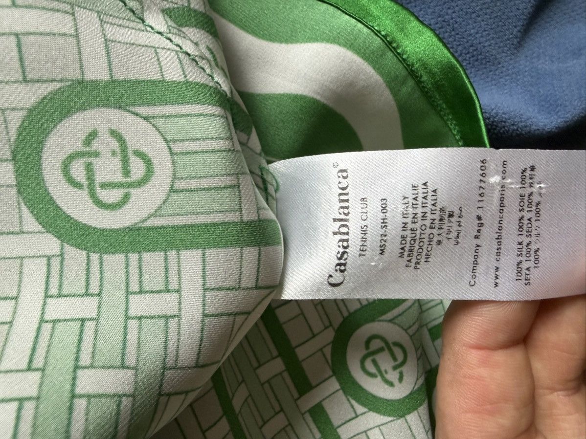 Casablanca Casablanca green ping pong monogram set Size US XL / EU 56 / 4 - 4 Thumbnail
