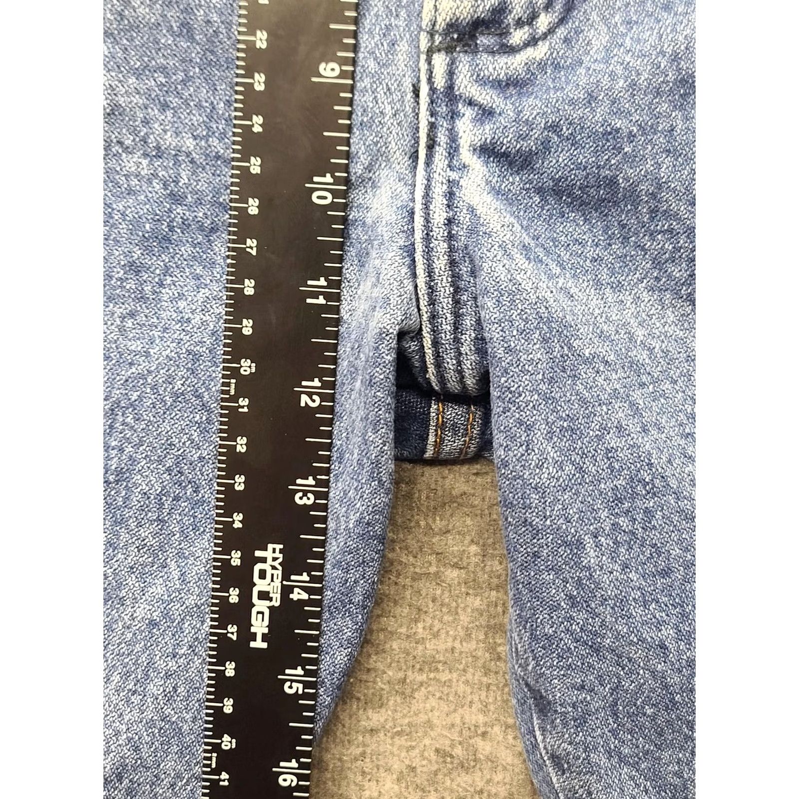 Wrangler Wrangler Jeans FR13MWZ Men 38x30 Flame Resistant Mid Rise Regular Fit Blue Denim 100% Cotton Jeans Size US 38 / EU 54 - 5 Thumbnail