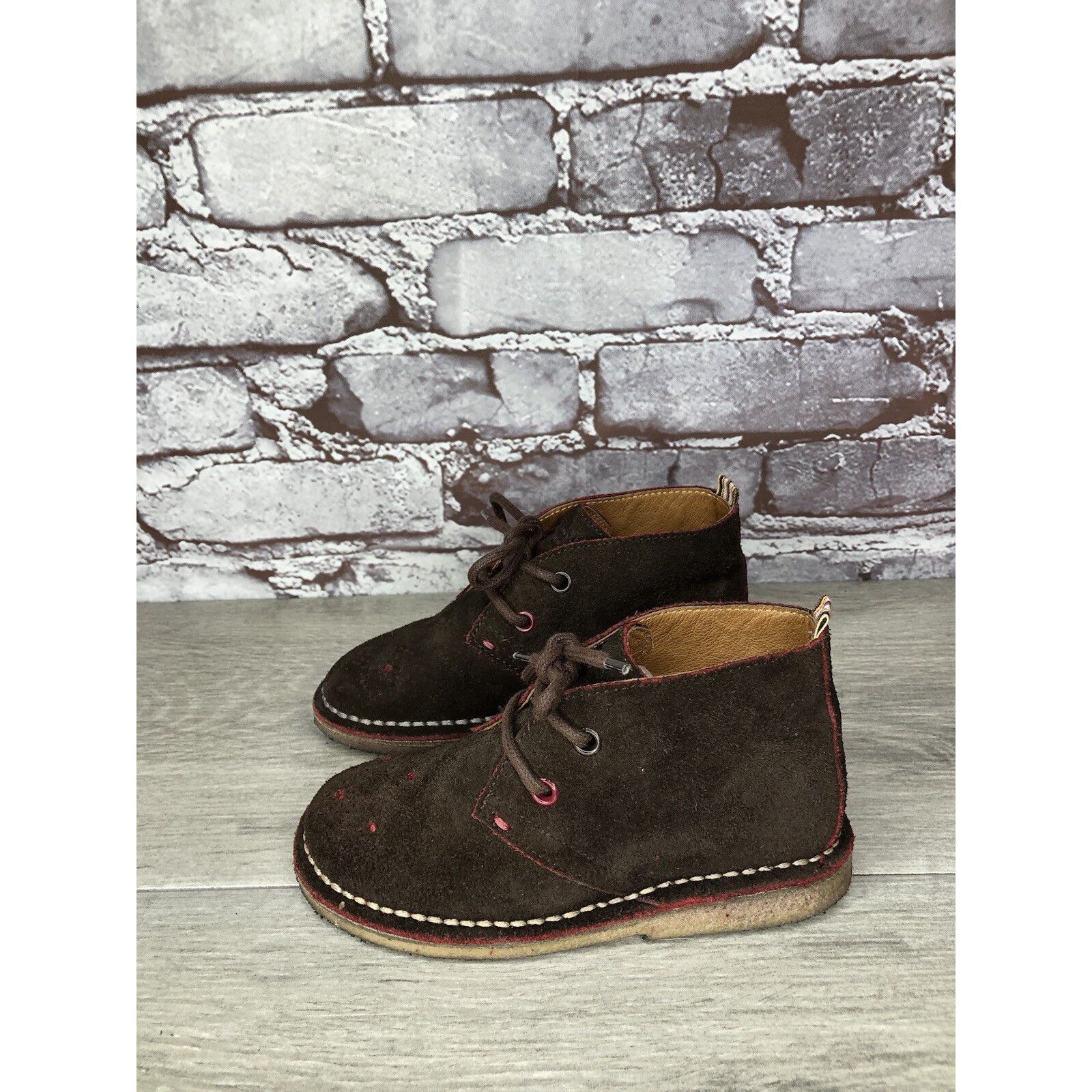 Paul Smith Paul Smith Junior Brown Suede Leather Chukka Lace Up Boots B Size US 10 / EU 43 - 20 Thumbnail