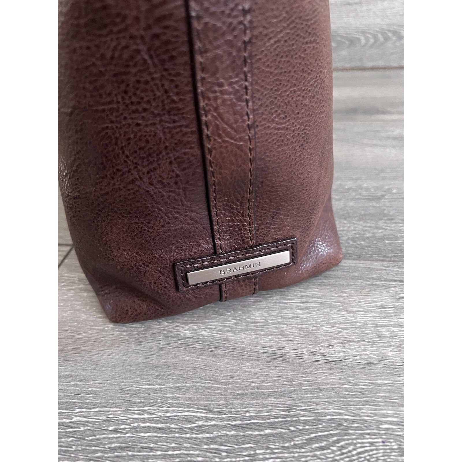 BRAHMIN Brahmin Beckett genuine leather men laptop bag B000514 Size 40 - 5 Thumbnail