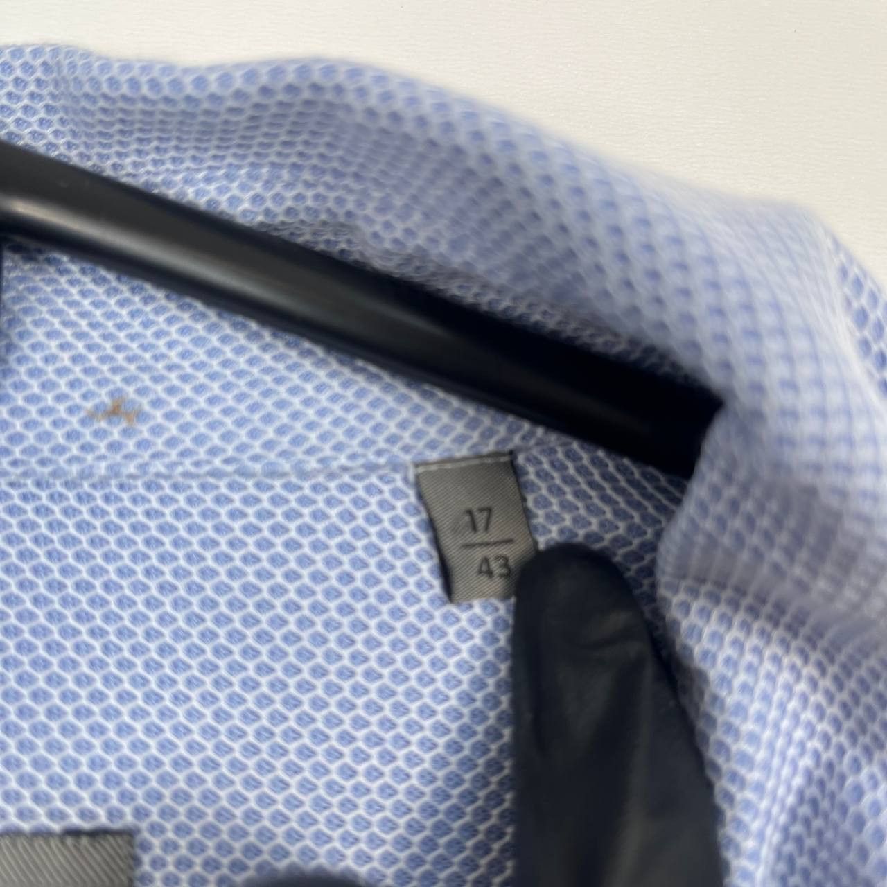 Corneliani Corneliani Button Up Dress Shirt Blue Pattern Luxury XL Size US XL / EU 56 / 4 - 3 Thumbnail