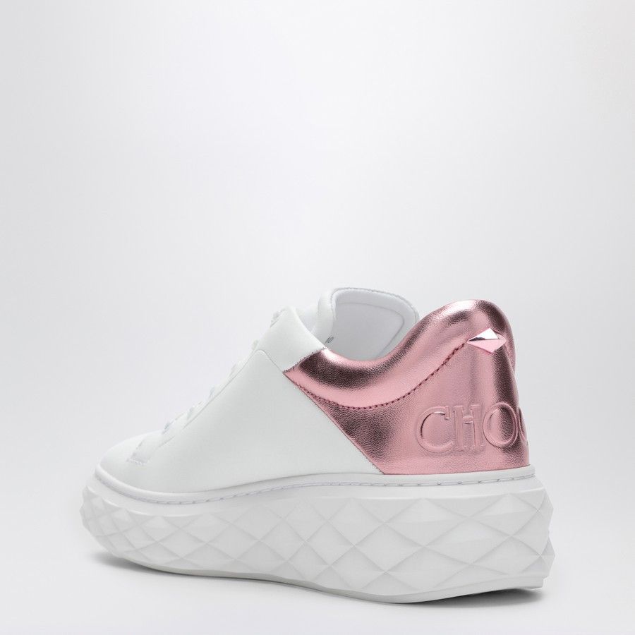 Jimmy Choo o1d2blof0824 Low-Top Sneakers in White Size US 8 / IT 38 - 4 Thumbnail