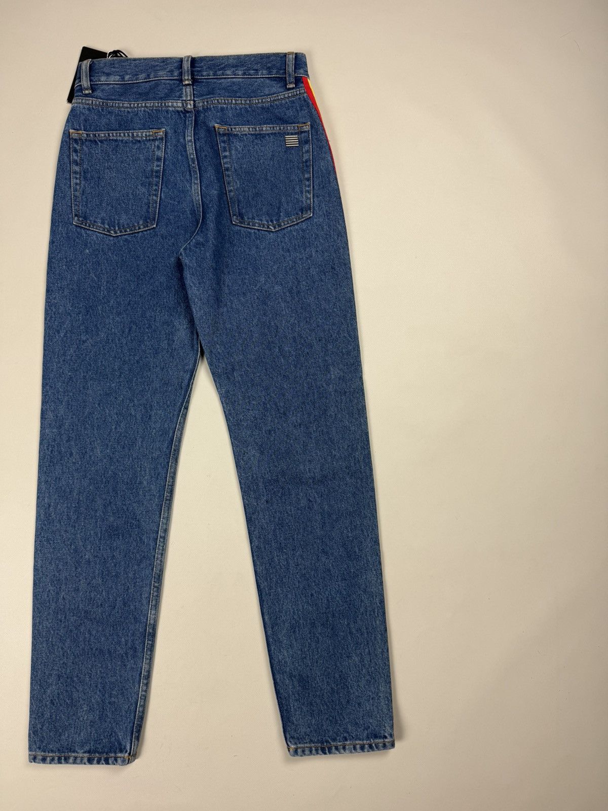 Palm Angels BNWT! Palm Angels Ladies Denim Rainbow Medium Wash Jeans Size 26" / US 2 / IT 38 - 21 Thumbnail