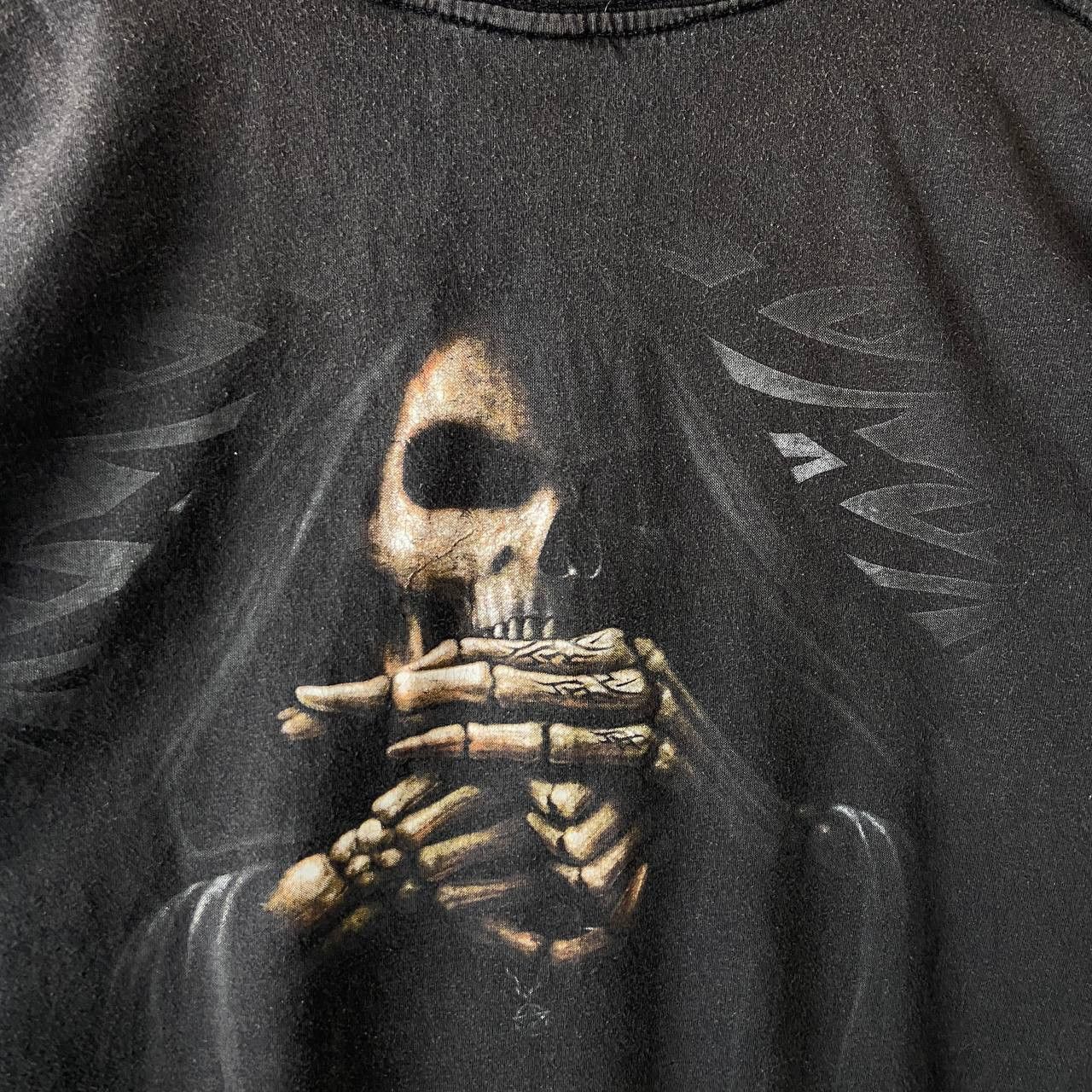 Band Tees Vintage Spiral Boxy Fit Over Print T-Shirt Skeleton Y2K Size US XXL / EU 58 / 5 - 10 Thumbnail