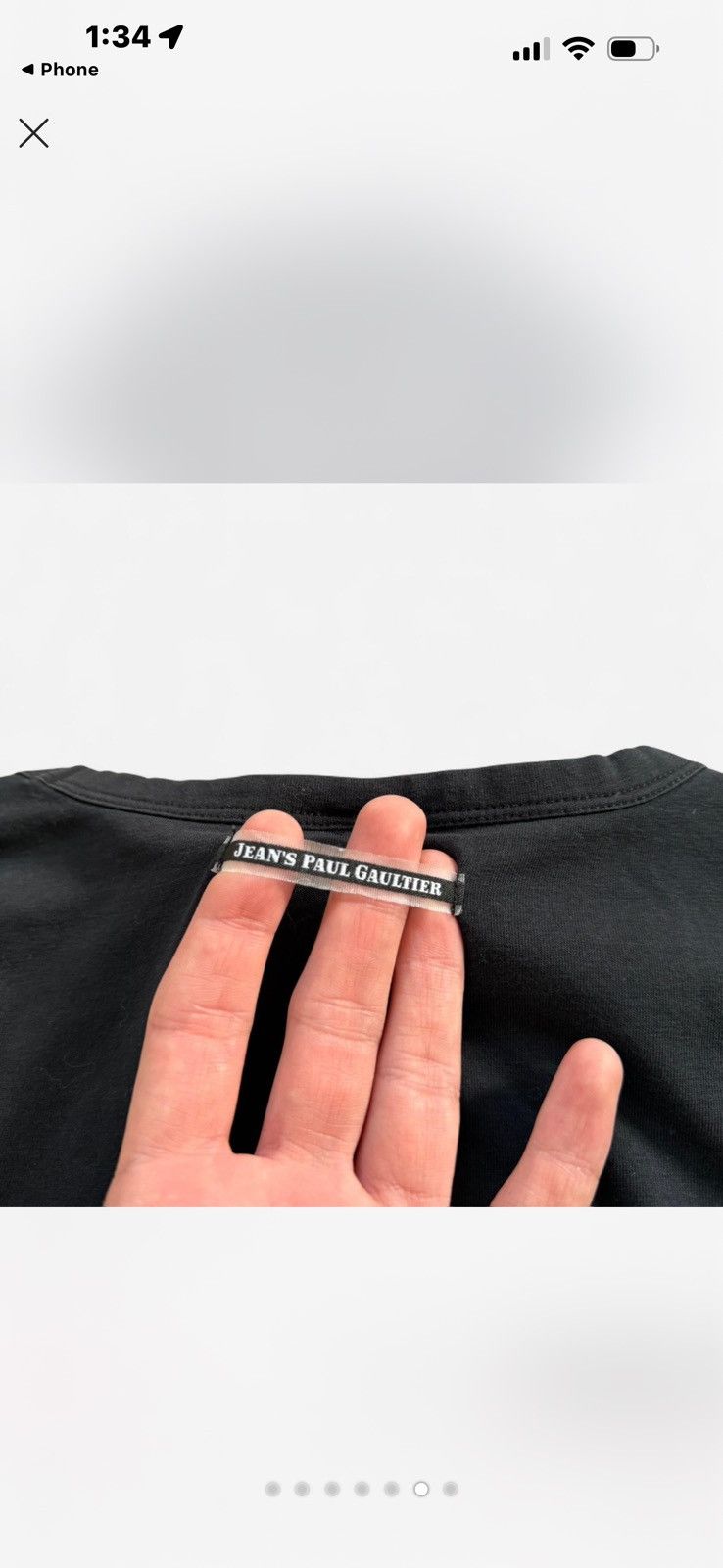 Jean Paul Gaultier JPG Cuff Tee Size US XXL / EU 58 / 5 - 6 Thumbnail