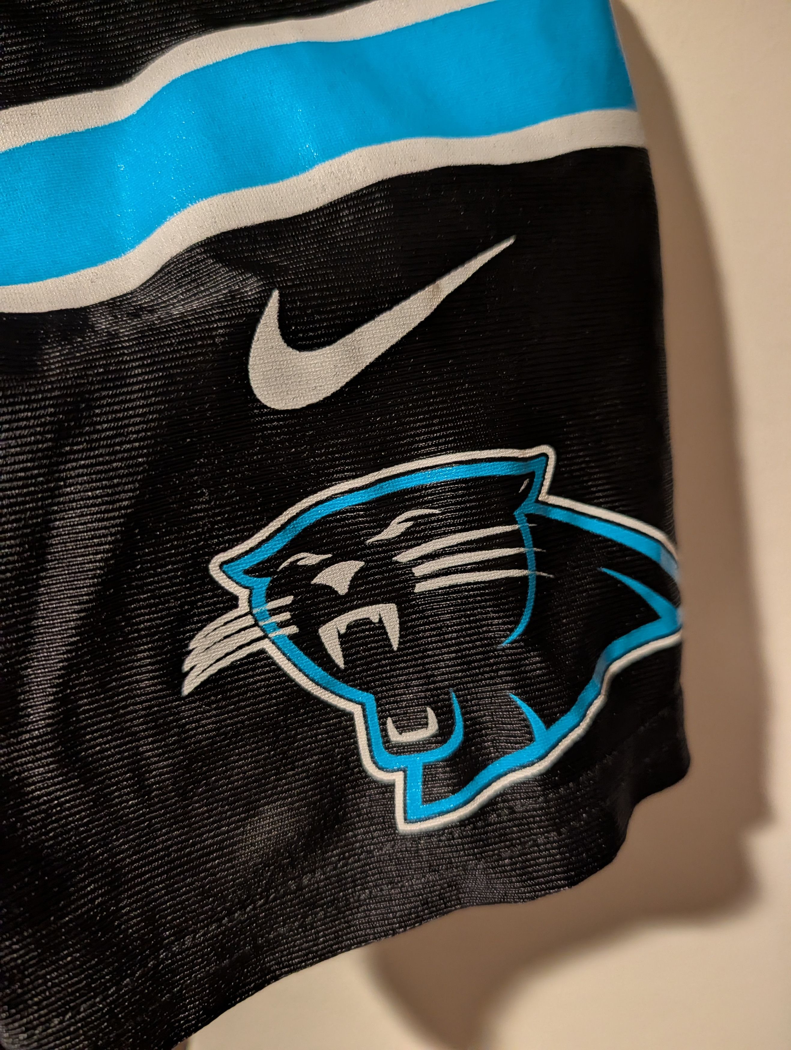 NFL Vintage Nike Greene Carolina Panthers Jersey Youth S Y2K NFL Size US S / EU 44-46 / 1 - 6 Thumbnail
