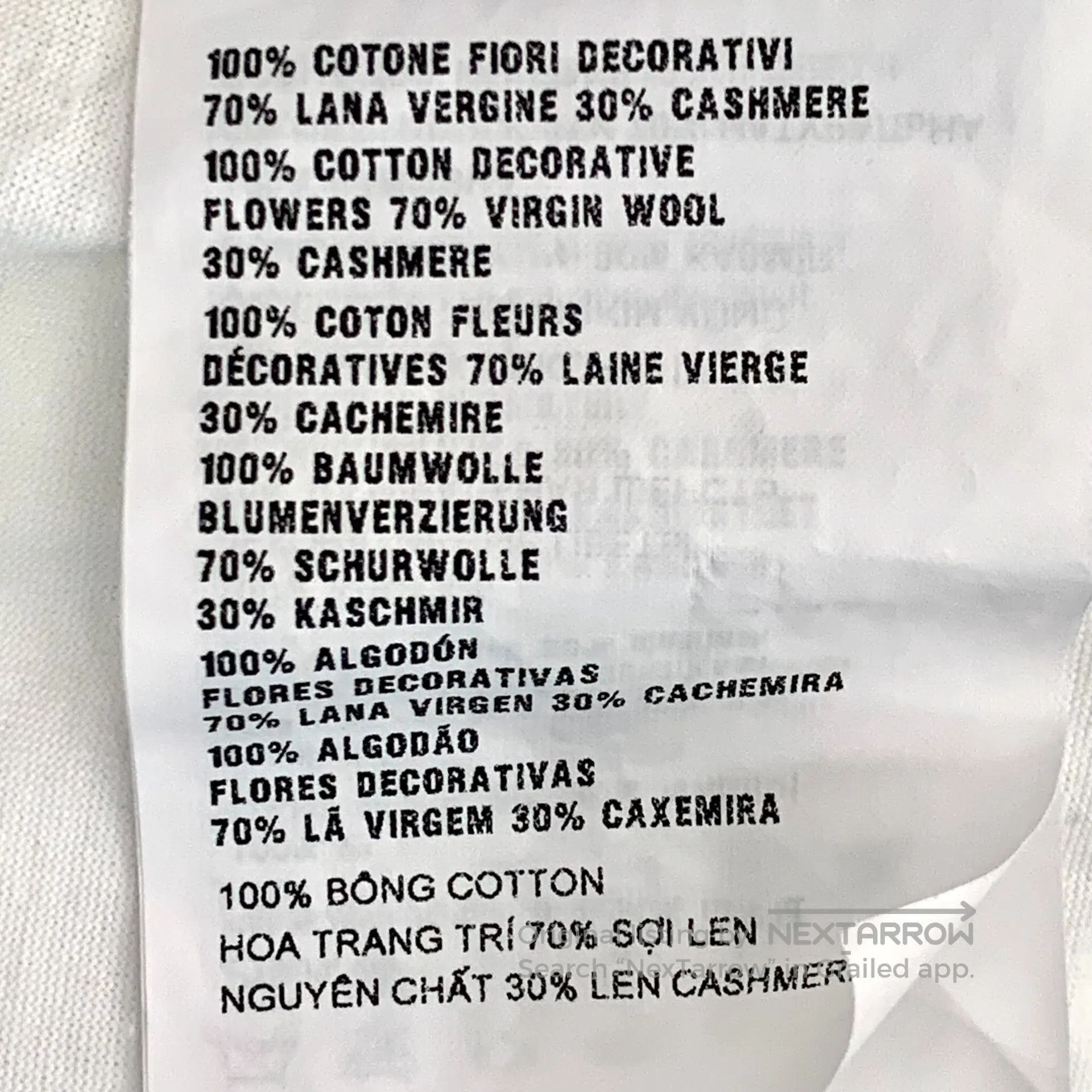 Prada Prada White pocket floral embroidery cotton crew neck shor Size US L / EU 52-54 / 3 - 9 Thumbnail