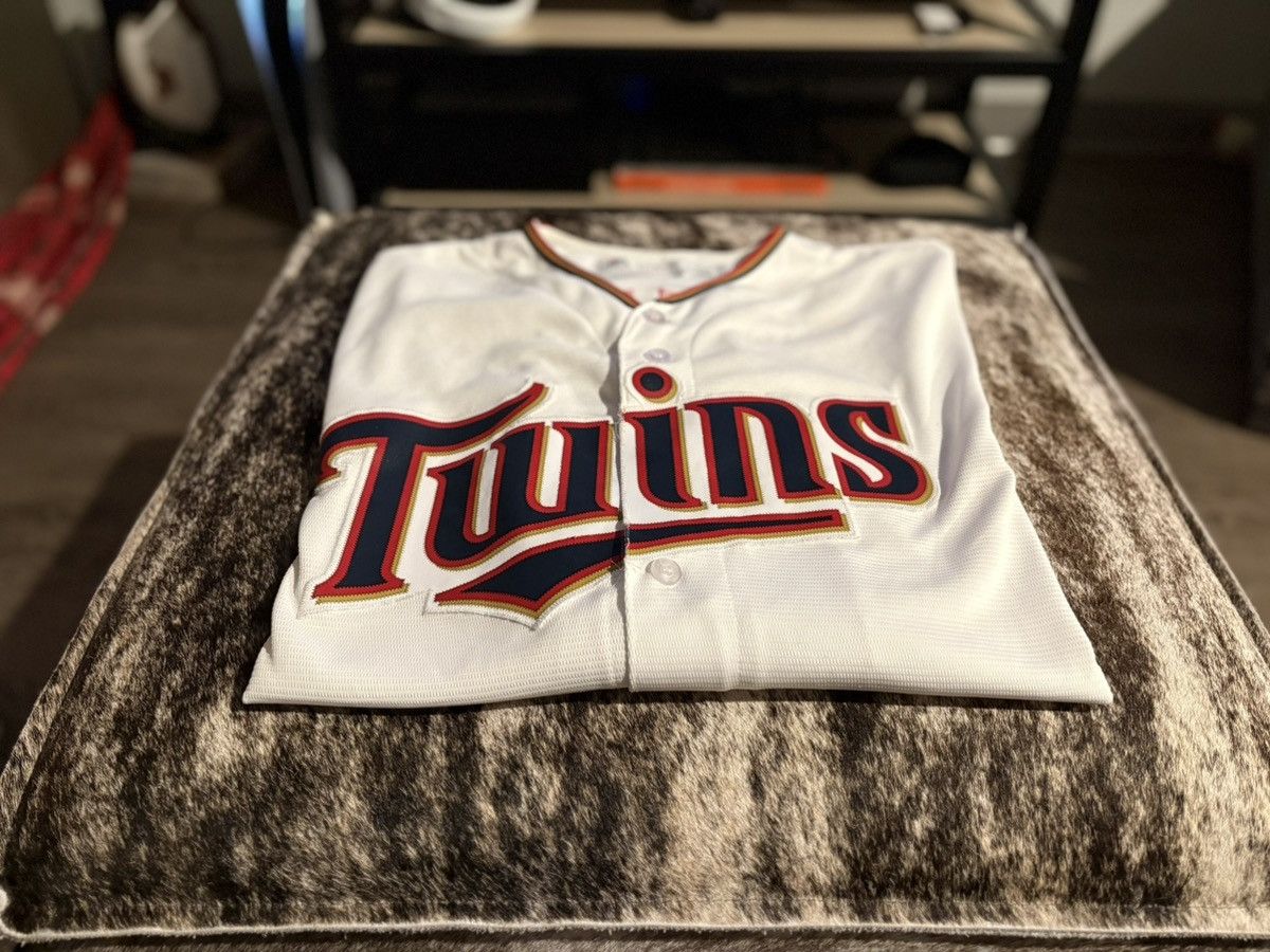 MLB × Majestic Minnesota Twins Brian Dozier Jersey Size US XXL / EU 58 / 5 - 1 Thumbnail