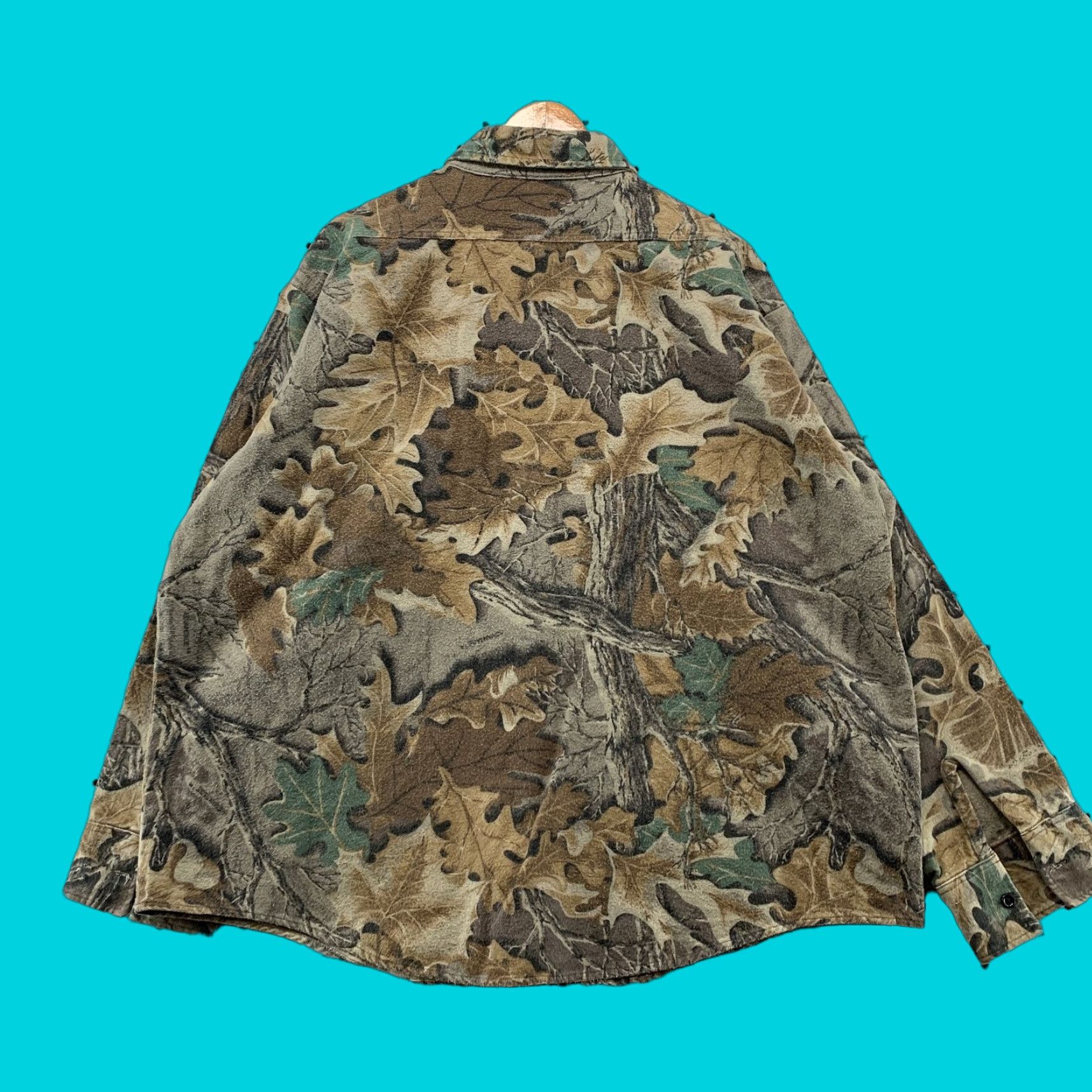 Vintage VINTAGE Wisconsin Bowhunters Button Shirt Mens 2XL Camouflage Chamois Outdoor Size US XXL / EU 58 / 5 - 1 Thumbnail