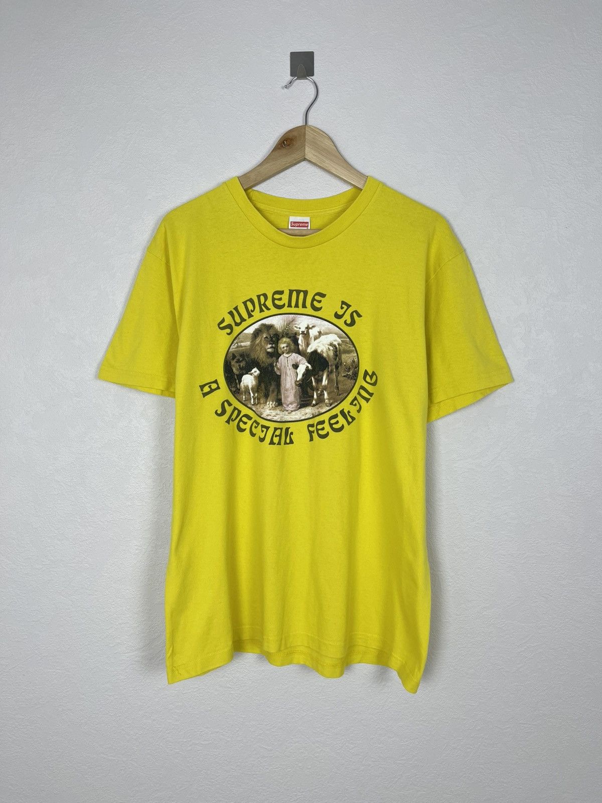 Supreme Supreme 2016 Feeling Tee Box Logo Size US L / EU 52-54 / 3 - 1 Thumbnail