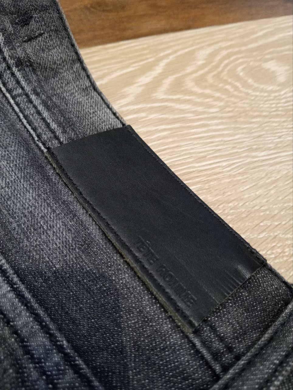 Tete Homme TETE HOMME ISSEY MIYAKE DENIM JEANS Size US 34 / EU 50 - 13 Thumbnail