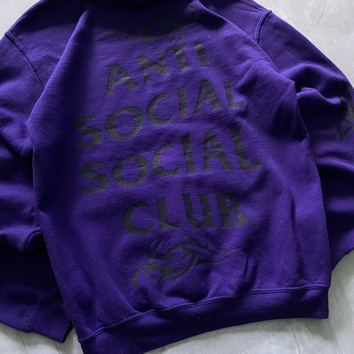 Anti Social Social Club × Japanese Brand Rare Anti Social Social Club Tribal Sunny Side Hoodie Size US S / EU 44-46 / 1 - 3 Thumbnail