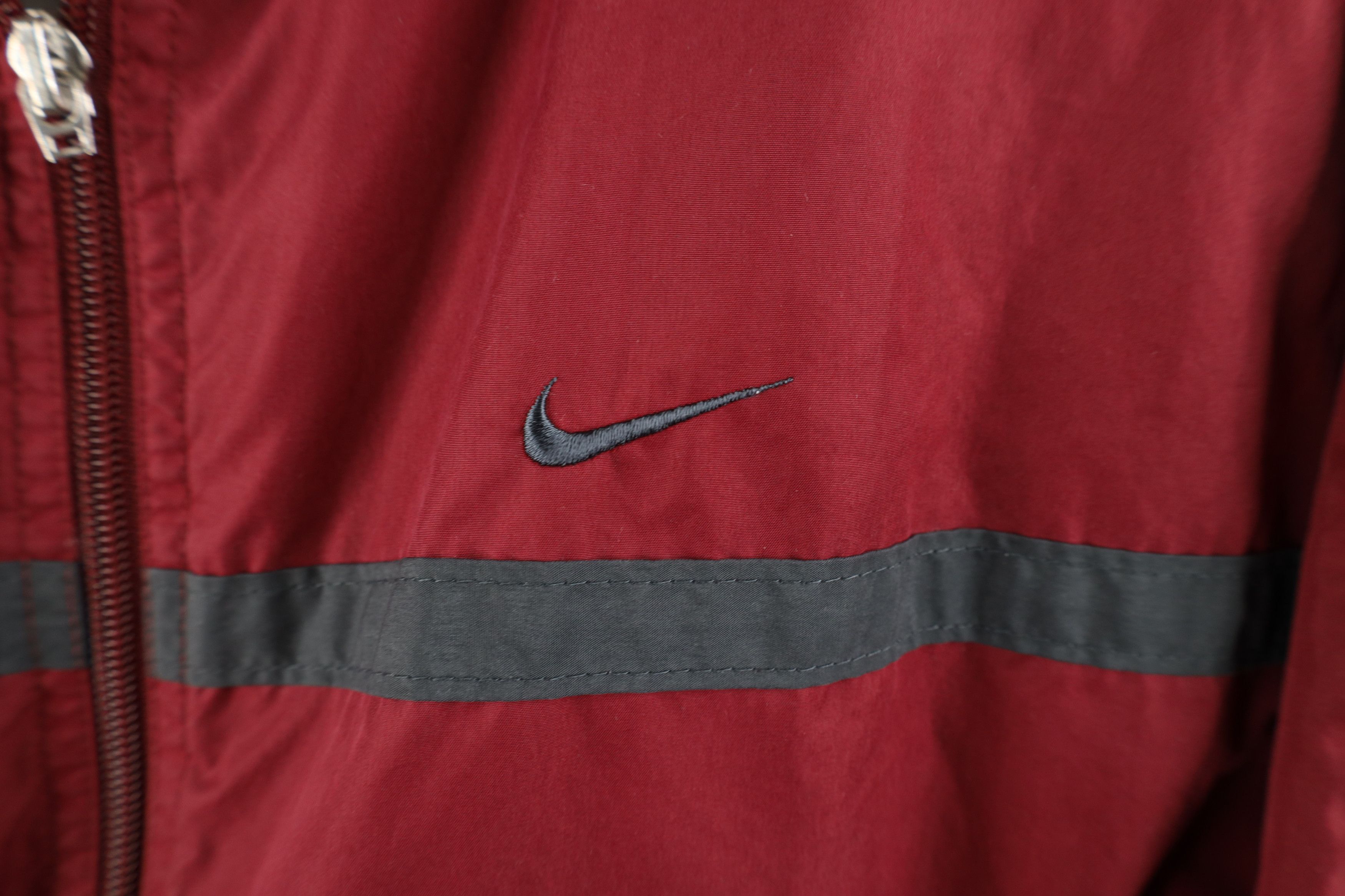 Nike × Vintage Vintage Nike Scott Mini Swoosh Lined Windbreaker Jacket Size US L / EU 52-54 / 3 - 4 Thumbnail