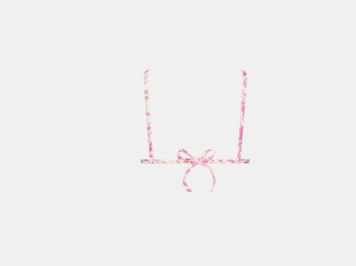 Dior o1w1db10225 Size: OS / 41BB01A2 Bikini Top in Pink Size L / US 10 / IT 46 - 2 Thumbnail