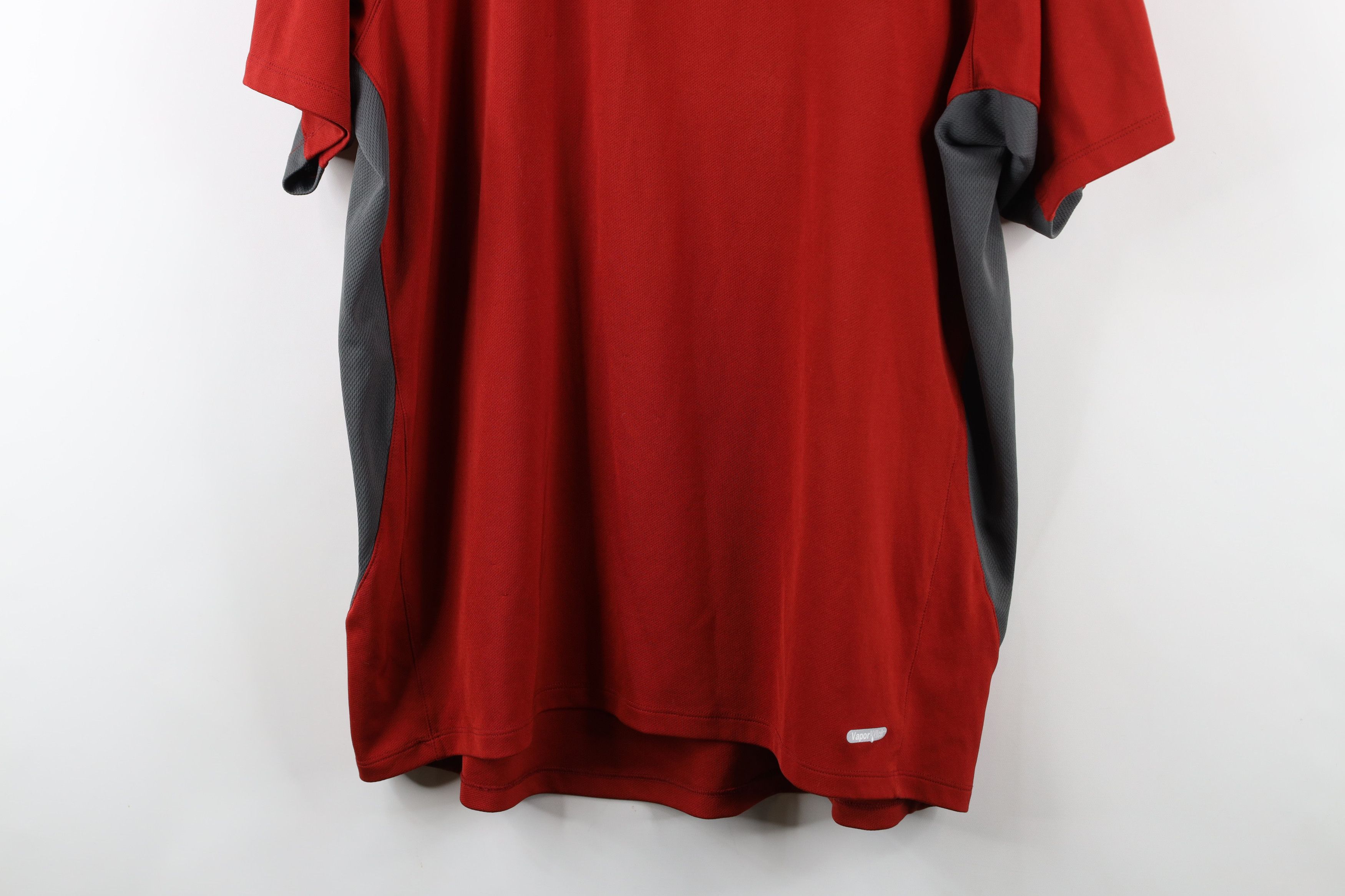 The North Face × Vintage Vintage The North Face Collared Knit Golf Polo Shirt Red Size US XL / EU 56 / 4 - 3 Thumbnail