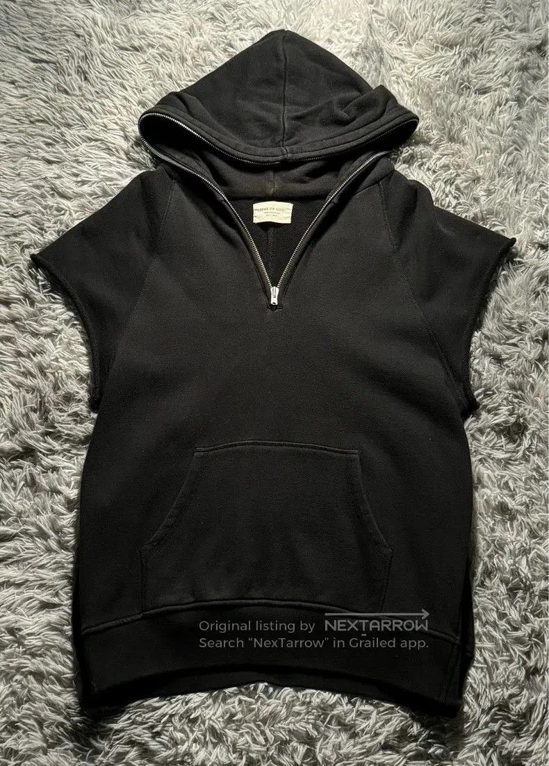 Fear of God × RRR-123 FEAR OF GOD INRI Cut Off Tee | Grailed