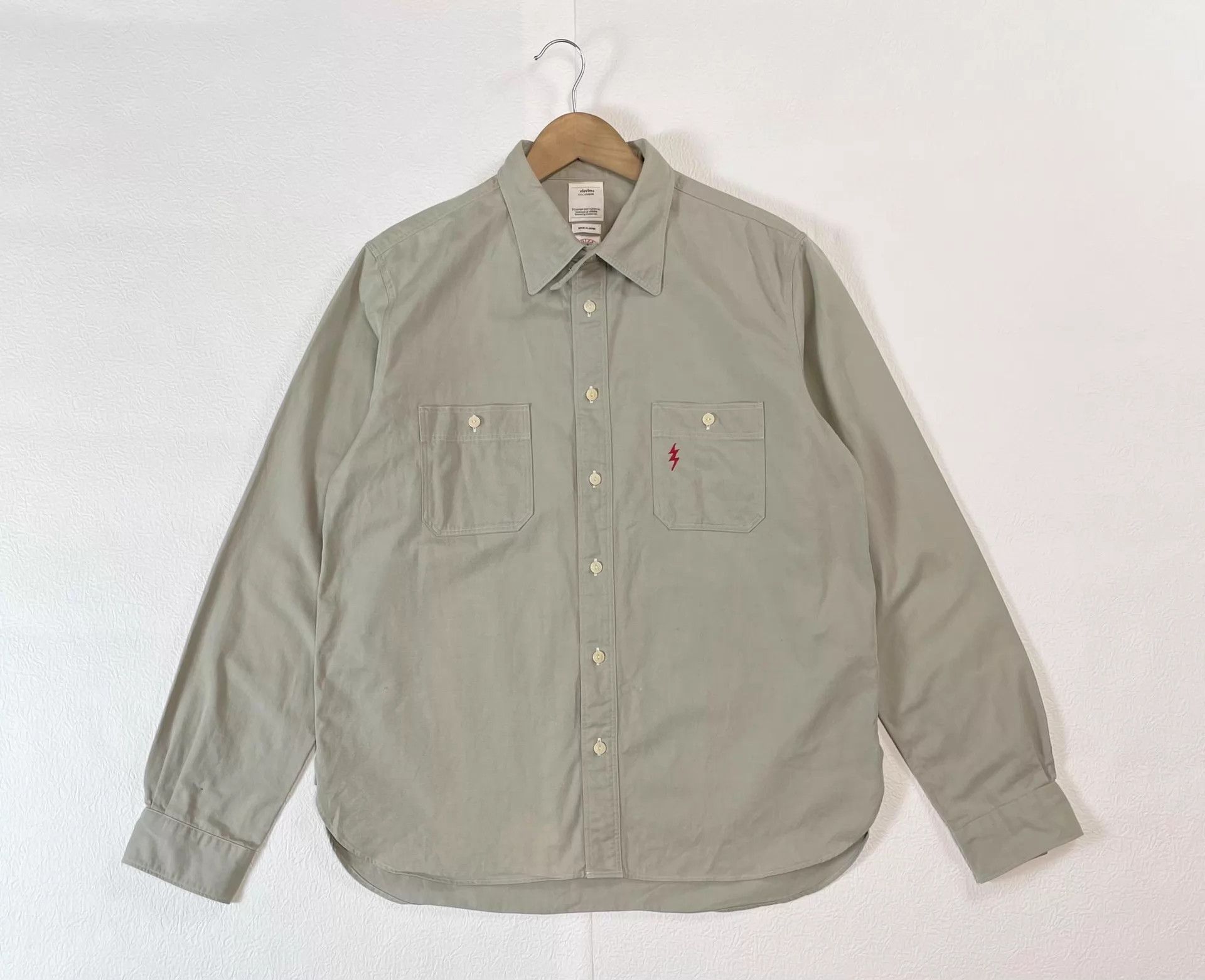 Visvim VISVIM 1910 ALBACORE L/S GIZA OX Droplet Shirt Size US M / EU 48-50 / 2 - 1 Thumbnail