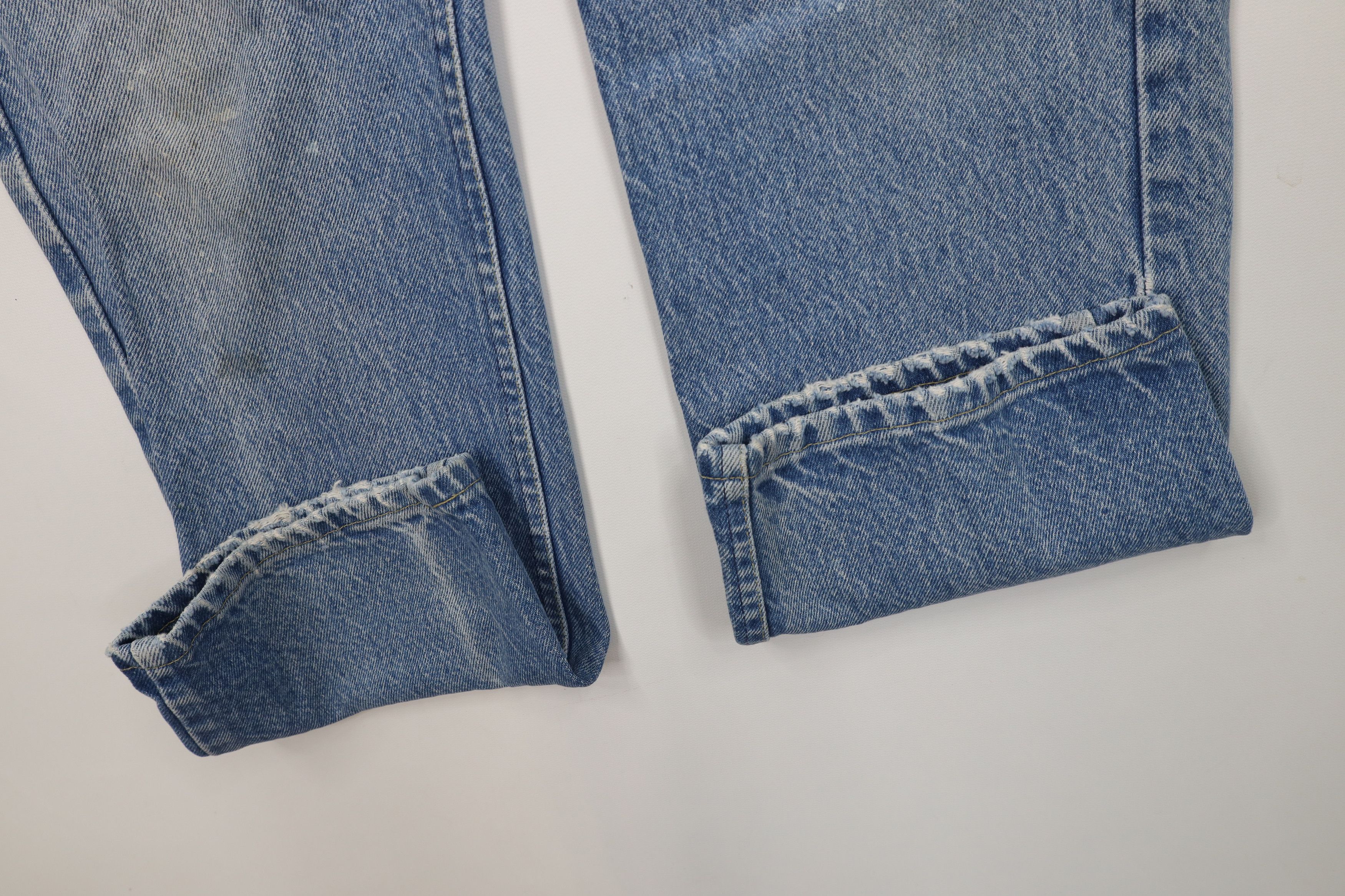 Lee Vintage 90s Lee Straight Leg Denim Jeans Blue Cotton USA Size US 36 / EU 52 - 5 Thumbnail