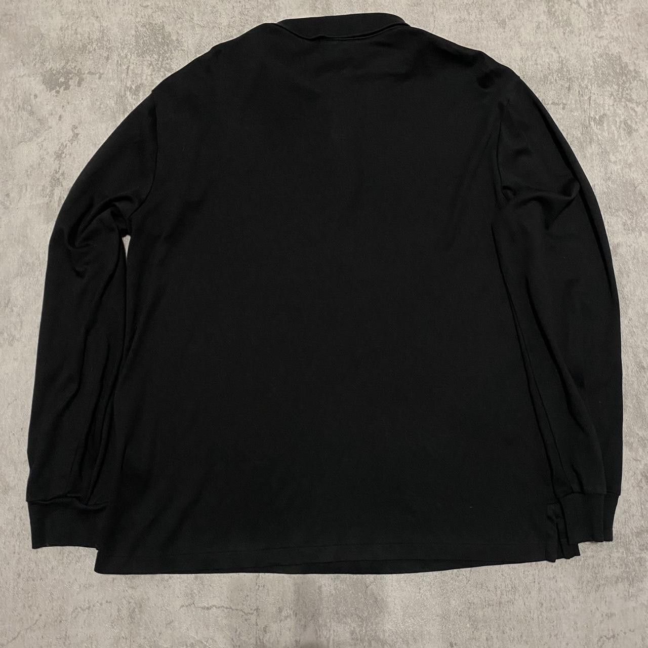 Polo Ralph Lauren Black Polo Ralph Lauren long sleeve polo shirt Size US XL / EU 56 / 4 - 3 Thumbnail