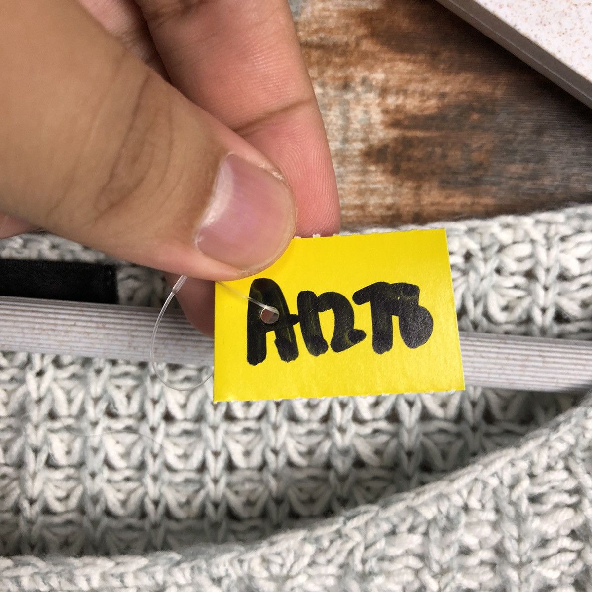 Homespun Knitwear × Japanese Brand Scot Club Grey vintage Knitwear #A1278 Size L / US 10 / IT 46 - 10 Thumbnail