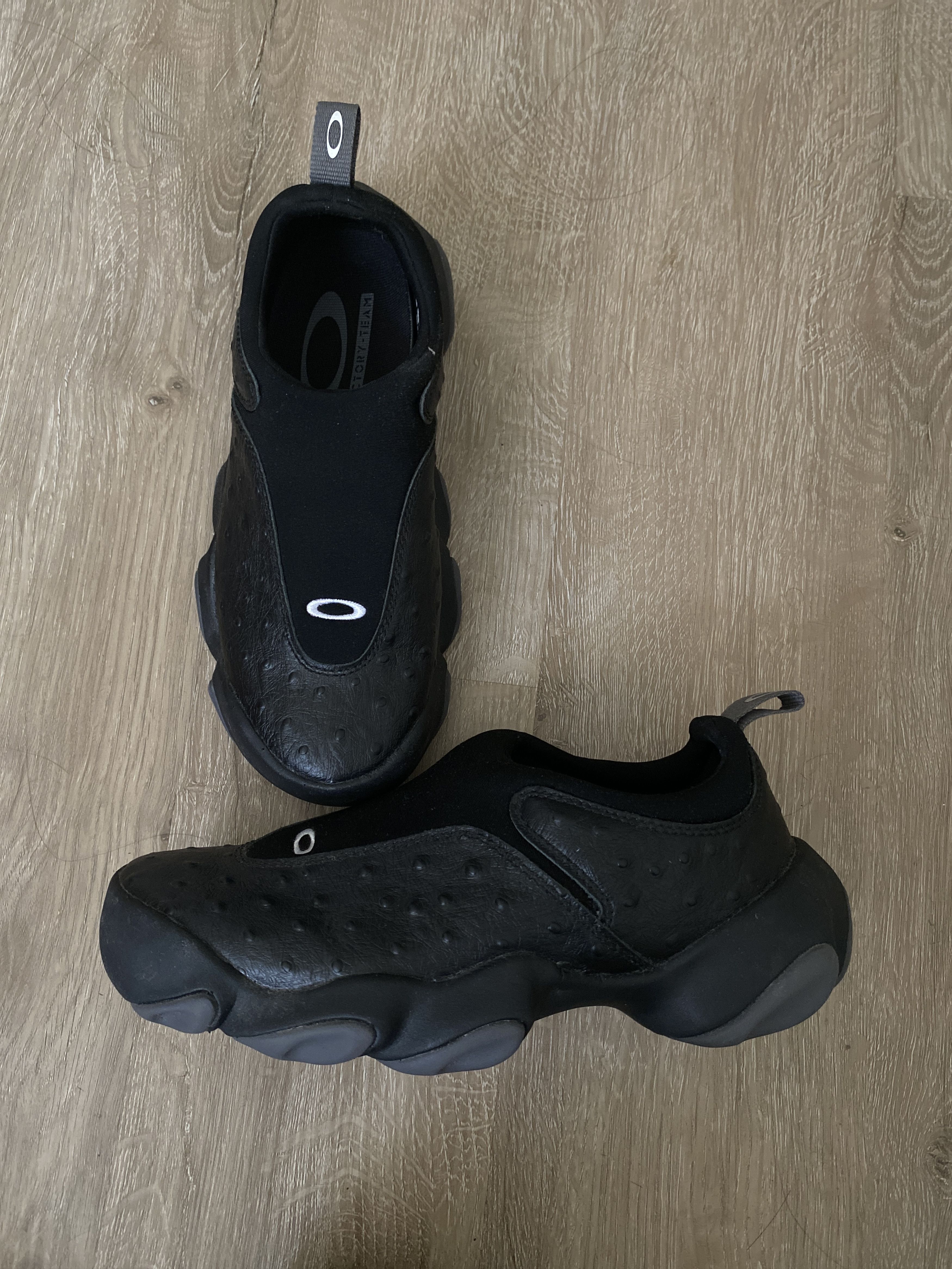 Brain Dead × Oakley *RARE* Factory Team Flesh Sandal Black Ostrich US5.5 Size US 5.5 / EU 38 - 3 Thumbnail