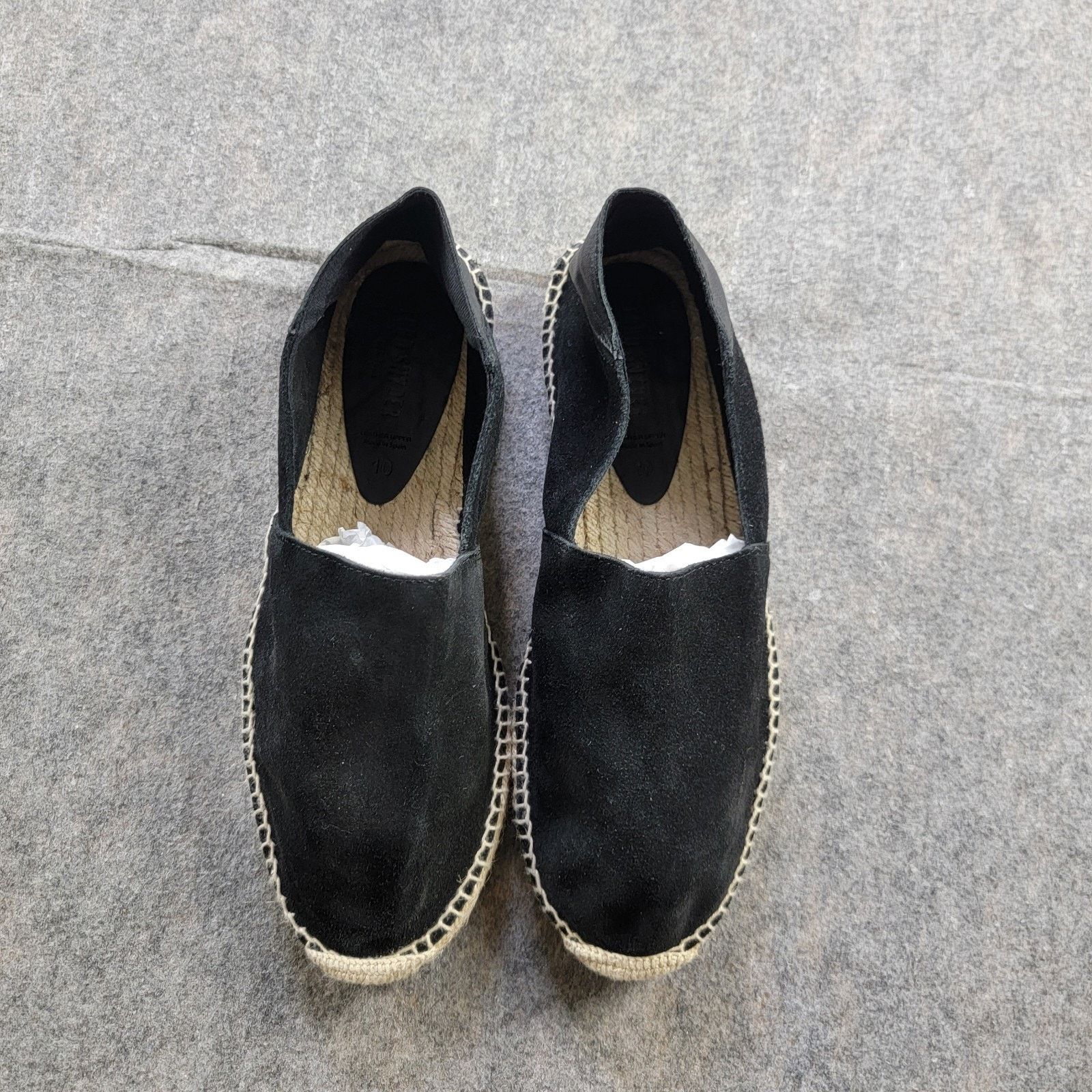 Todd Snyder Todd Snyder Nomad Espadrille size US 10 Black Slip On Spain Size US 10 / EU 43 - 1 Thumbnail